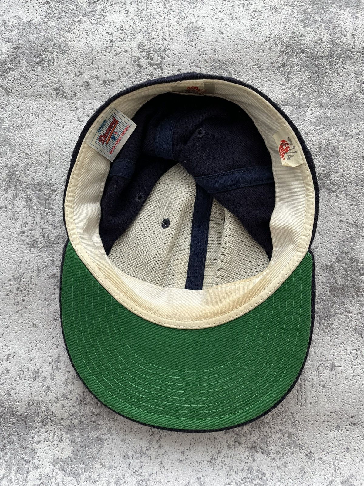 New York Yankees × Vintage Vintage 90s New York Yankees New Era Diamond Cap Size ONE SIZE - 5 Thumbnail