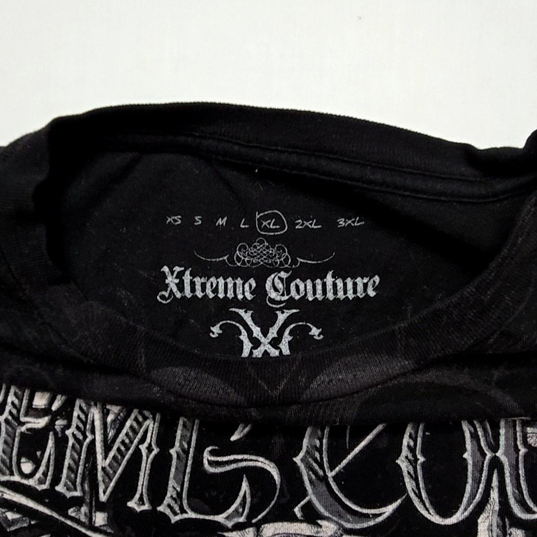 Other Xtreme Couture Randy Couture Black Affliction Style XL Tee Size US XL / EU 56 / 4 - 4 Thumbnail