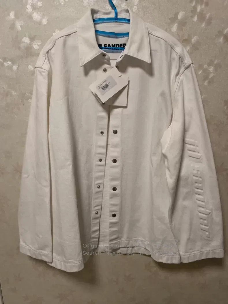 Jil Sander Jil Sander size 42 Men's White Shirt Long Sleeve Jacket Size US XS / EU 42 / 0 - 2 Thumbnail