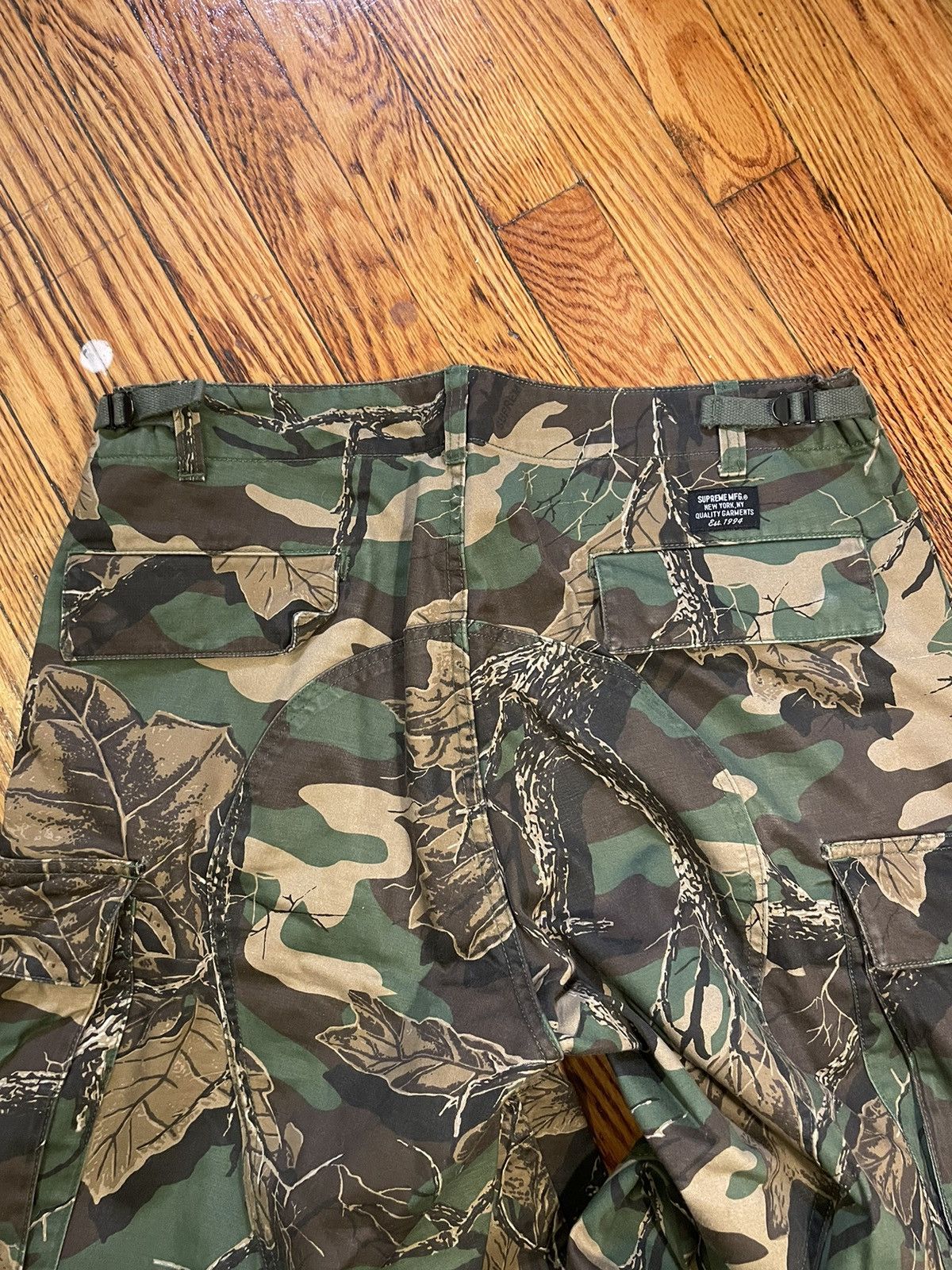 Supreme Supreme Branch Woodland Camo Cargo Pants | Grailed