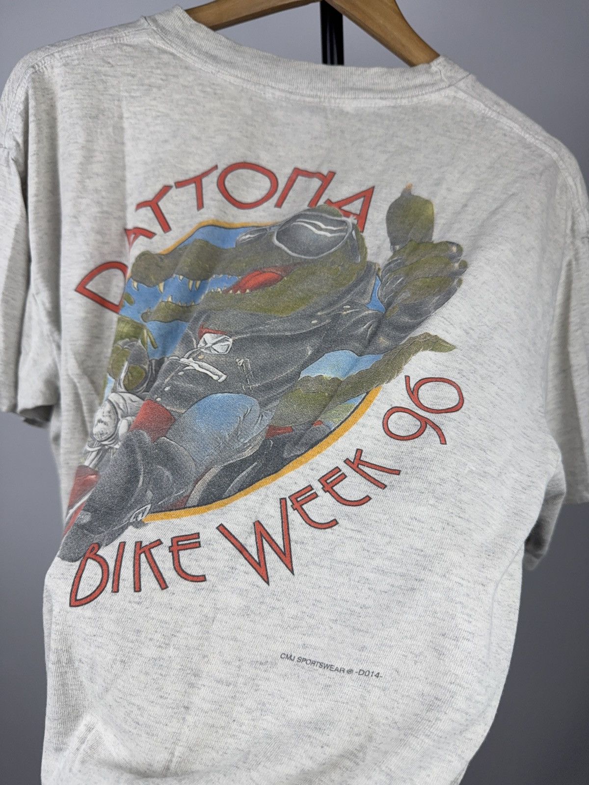 Vintage Vintage 1996 Daytona Bike Moto Week Biker Eagle T Shirt Size US L / EU 52-54 / 3 - 20 Thumbnail