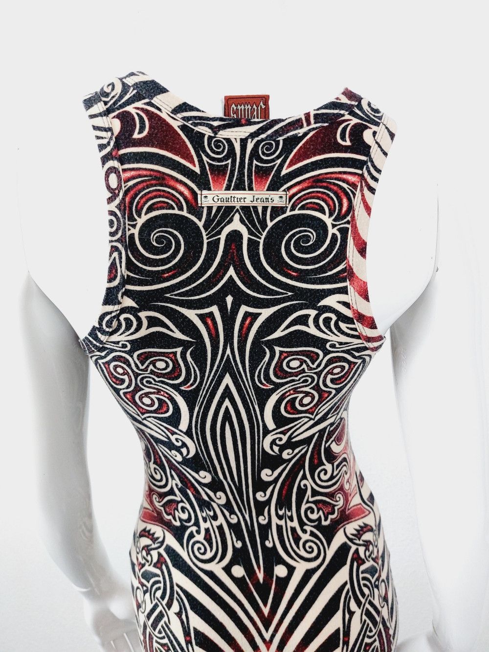 Jean Paul Gaultier Jean Paul Gaultier Maori Skeleton Drago Tattoo Dress Size M / US 6-8 / IT 42-44 - 11 Thumbnail