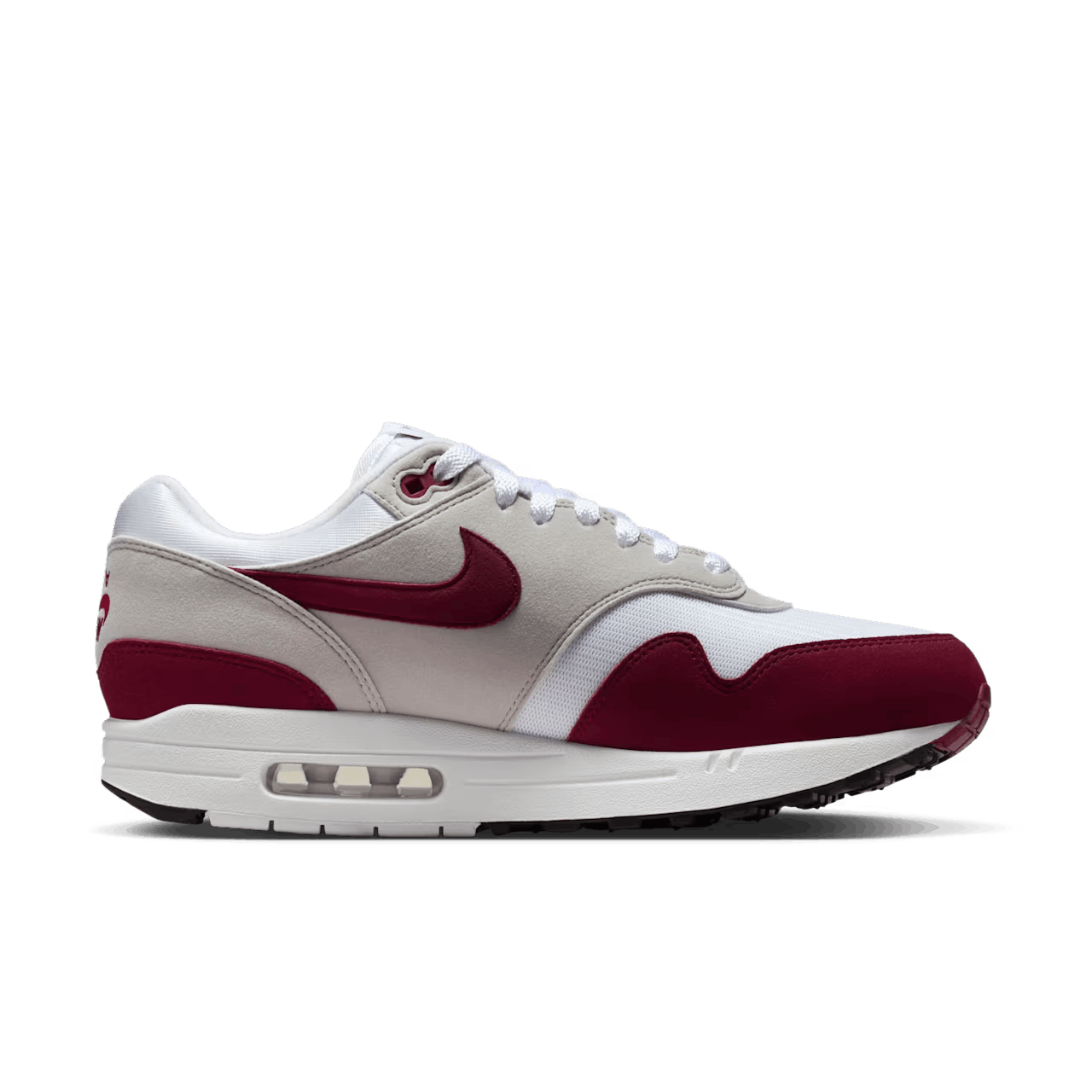 Nike Air Max 1 '87 x Stranger Things Team Maroon and Neutral Grey Size US 6 / EU 39 - 4 Thumbnail