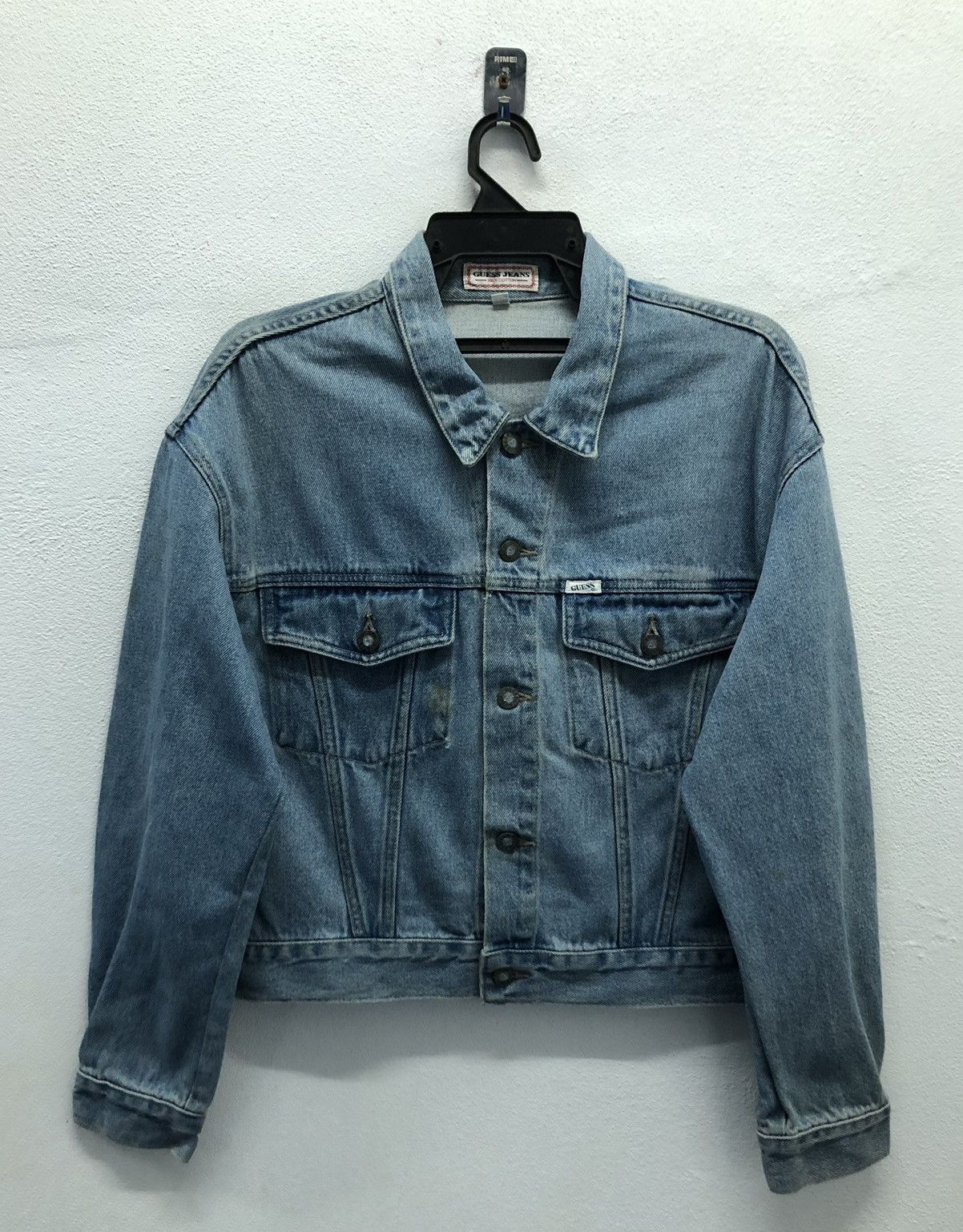 Guess Vintage Guess Jeans USA Denim Jacket - Size L - Made in USA Size US L / EU 52-54 / 3 - 1 Thumbnail