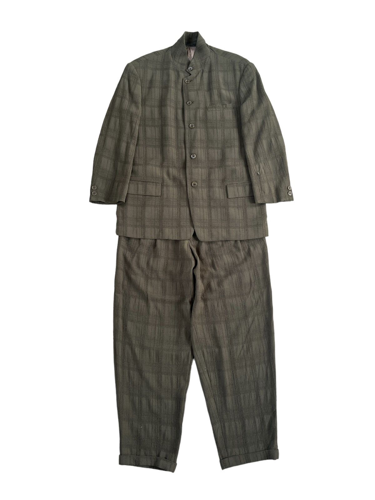Yohji Yamamoto 1990 Runaway Y’s For Men Blazer Set Size 48L - 1 Thumbnail