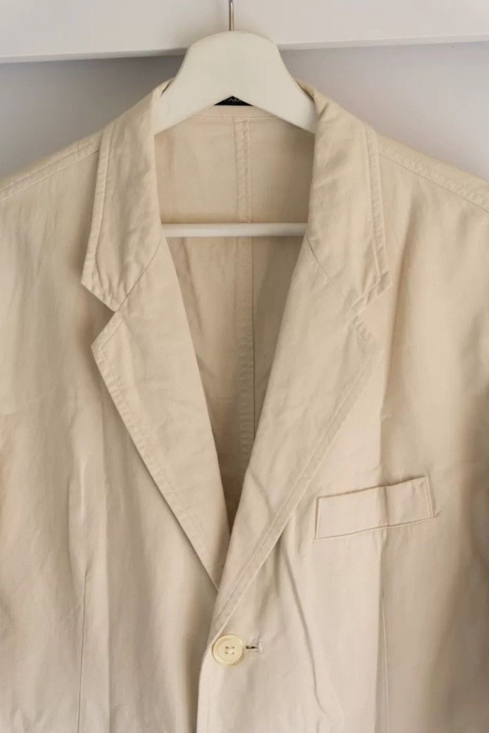 Yohji Yamamoto Yohji Yamamoto 05ss Banana White Jacket 2412-Nextarrow Size US L / EU 52-54 / 3 - 3 Thumbnail