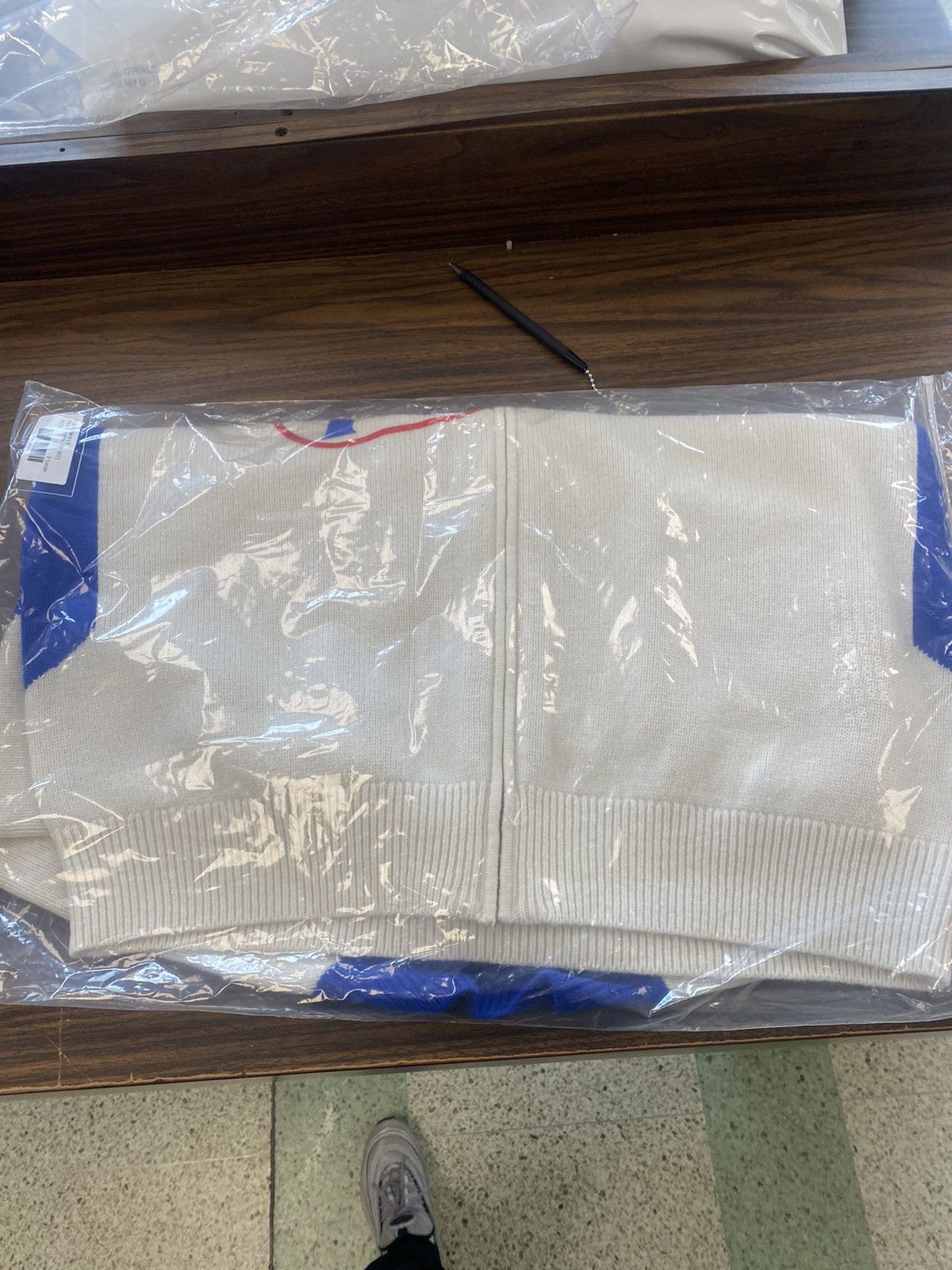Palace Palace Rapha Zip Knit White size XL Size US XL / EU 56 / 4 - 2 Thumbnail