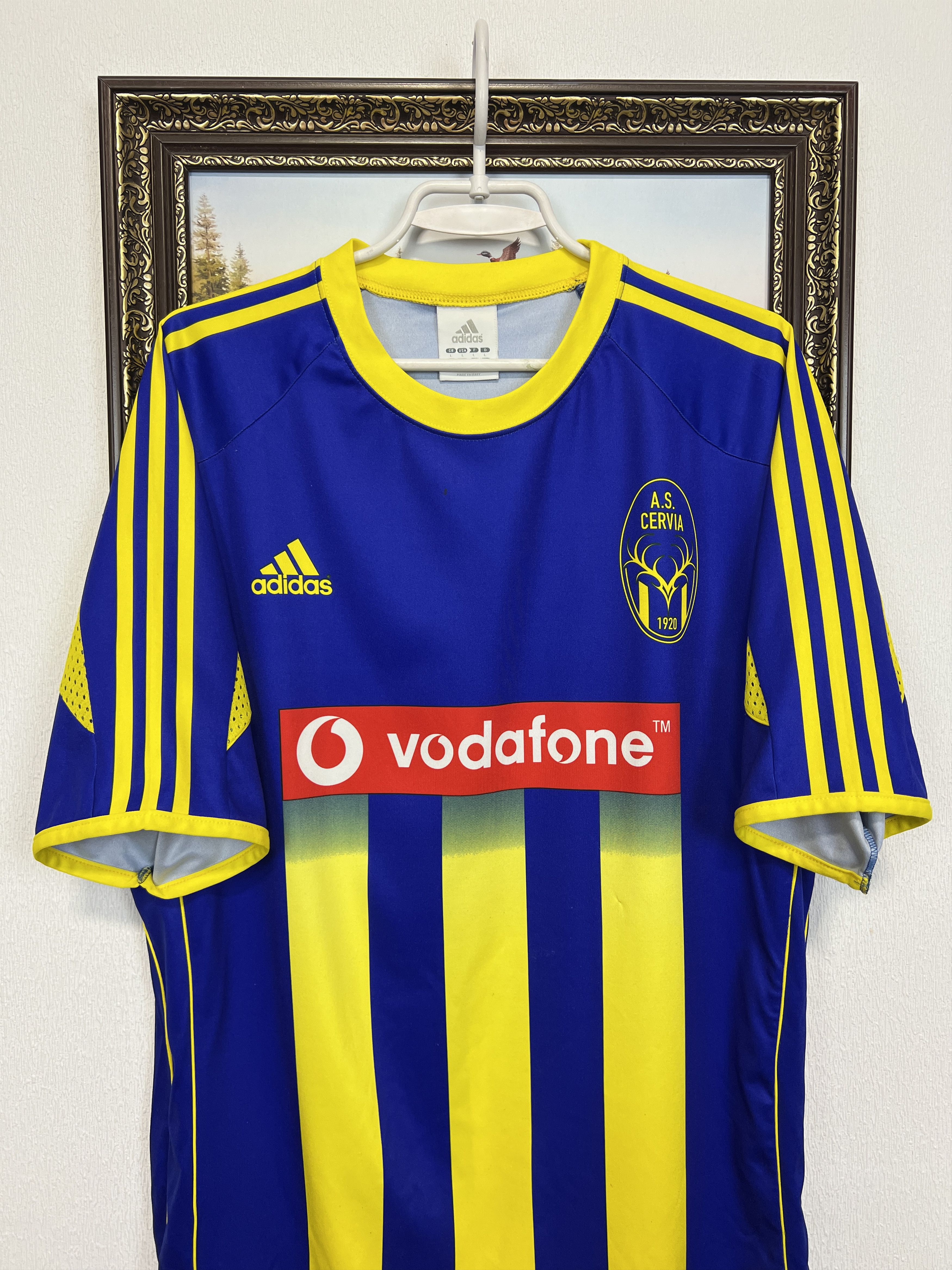 Adidas Cervia 1920 Home football shirt 2004 Soccer Maglia Jersey Size US L / EU 52-54 / 3 - 2 Thumbnail