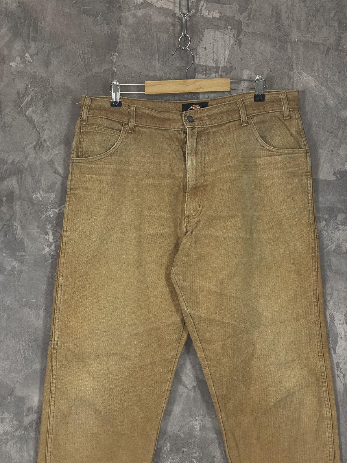 Dickies × Vintage Vintage Dickies Faded Hype Baggy Carpenter Y2K Work Pants Size US 36 / EU 52 - 2 Thumbnail