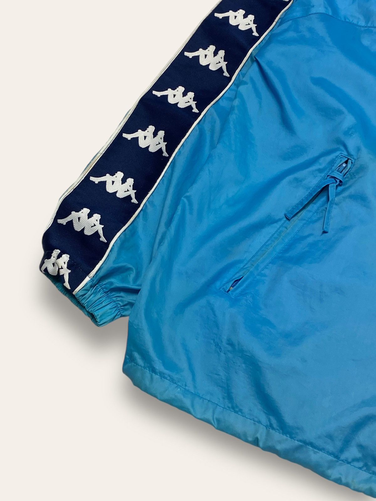 Kappa RARE! 90s Vintage KAPPA MANCHESTER CITY Windbreaker Hooded Size US XL / EU 56 / 4 - 6 Thumbnail