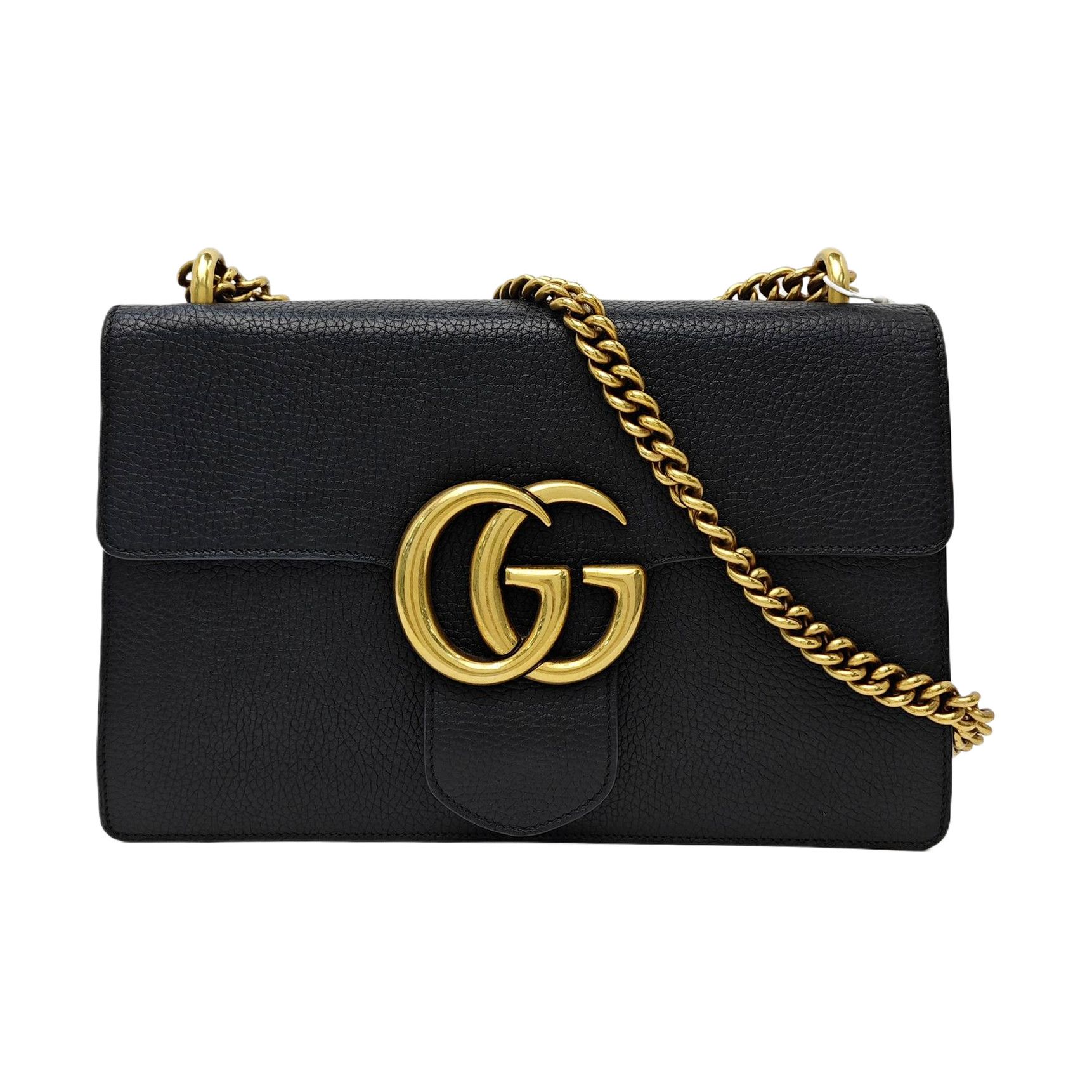 Gucci Gucci GG Marmont Leather Shoulder Bag Size ONE SIZE - 1 Thumbnail