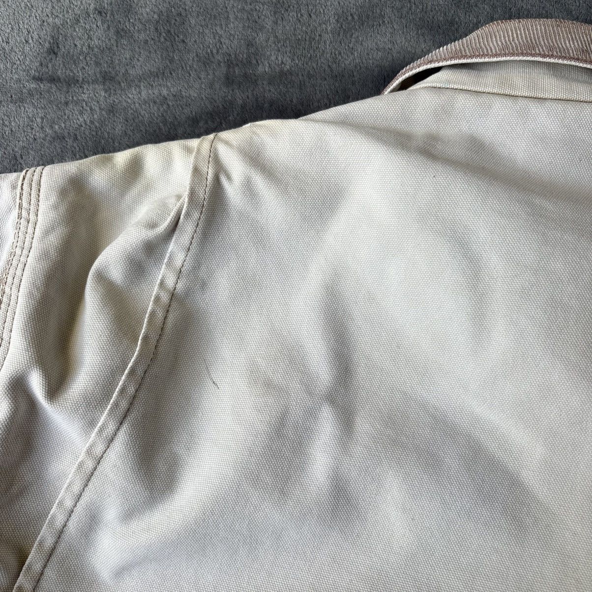 Carhartt VERY RARE WHITE CARHARTT DETROIT JACKET Size US M / EU 48-50 / 2 - 11 Thumbnail