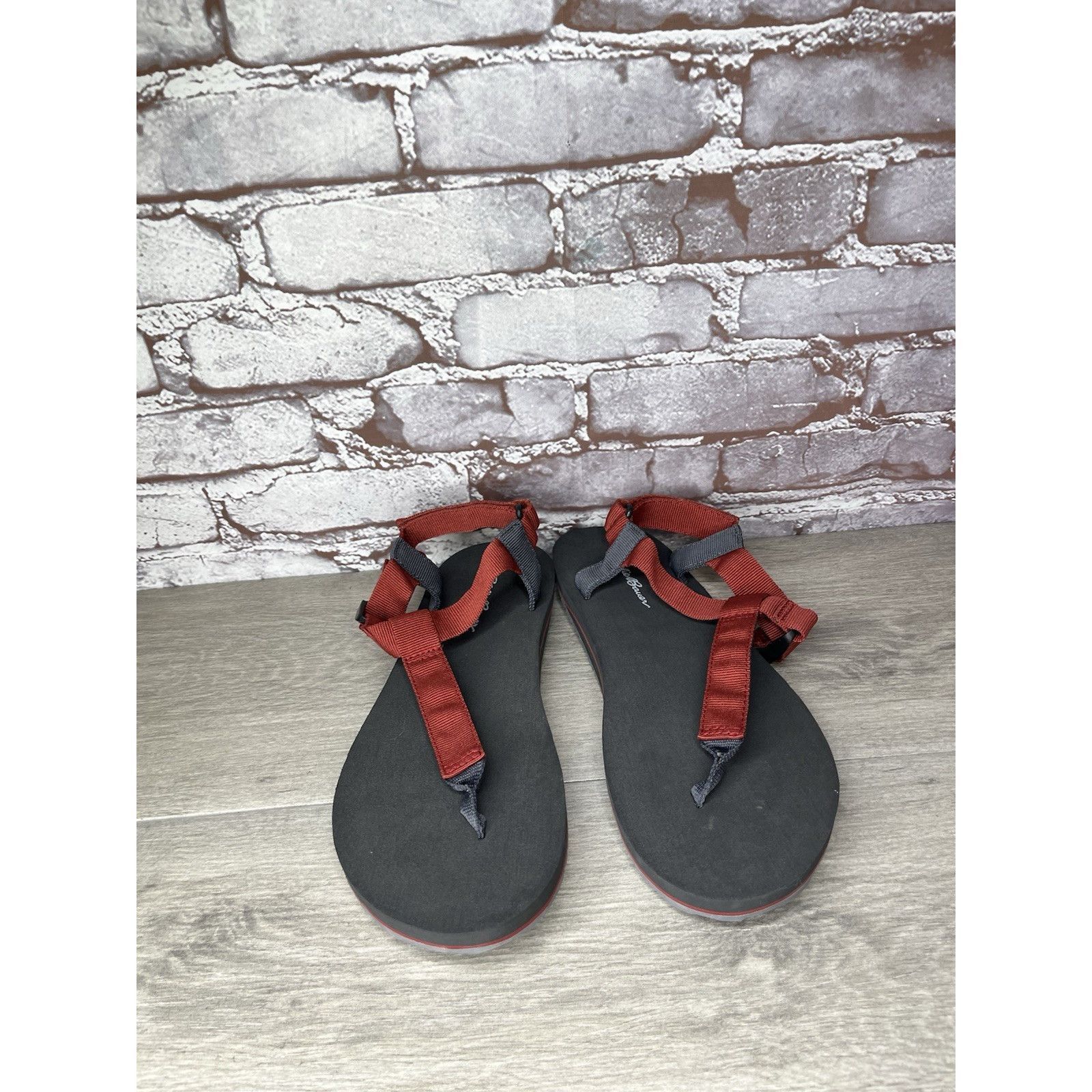 Eddie Bauer Eddie Bauer Minimalist T-Strap Thong Vibram bedrock Red Sand Size US 9 / IT 39 - 12 Thumbnail