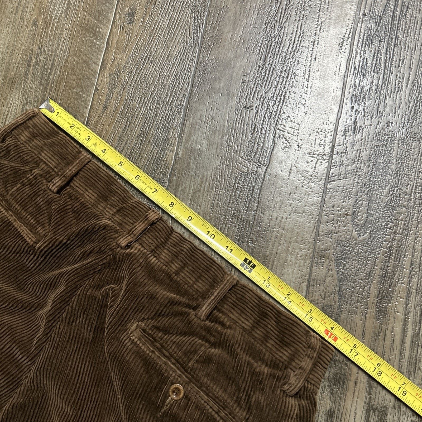 Polo Ralph Lauren Vintage Polo Ralph Lauren Corduroy 35x30 Brown Cords Size US 35 - 6 Thumbnail