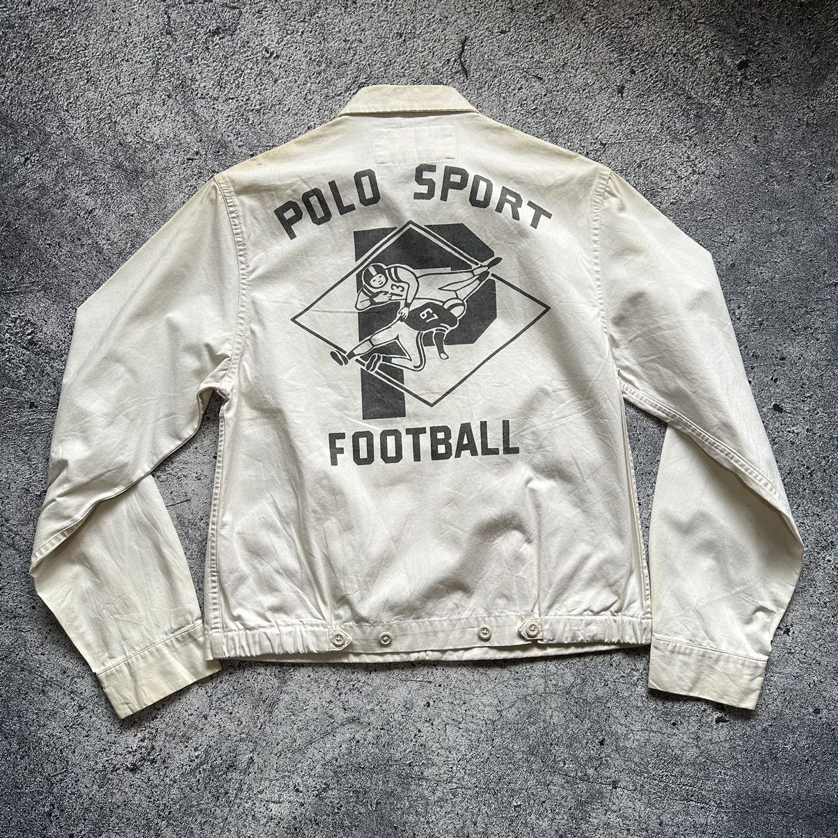 Image of Polo Ralph Lauren x Vintage Polo Sport Ralph Laurent Jacket in White, Men's (Size Small)