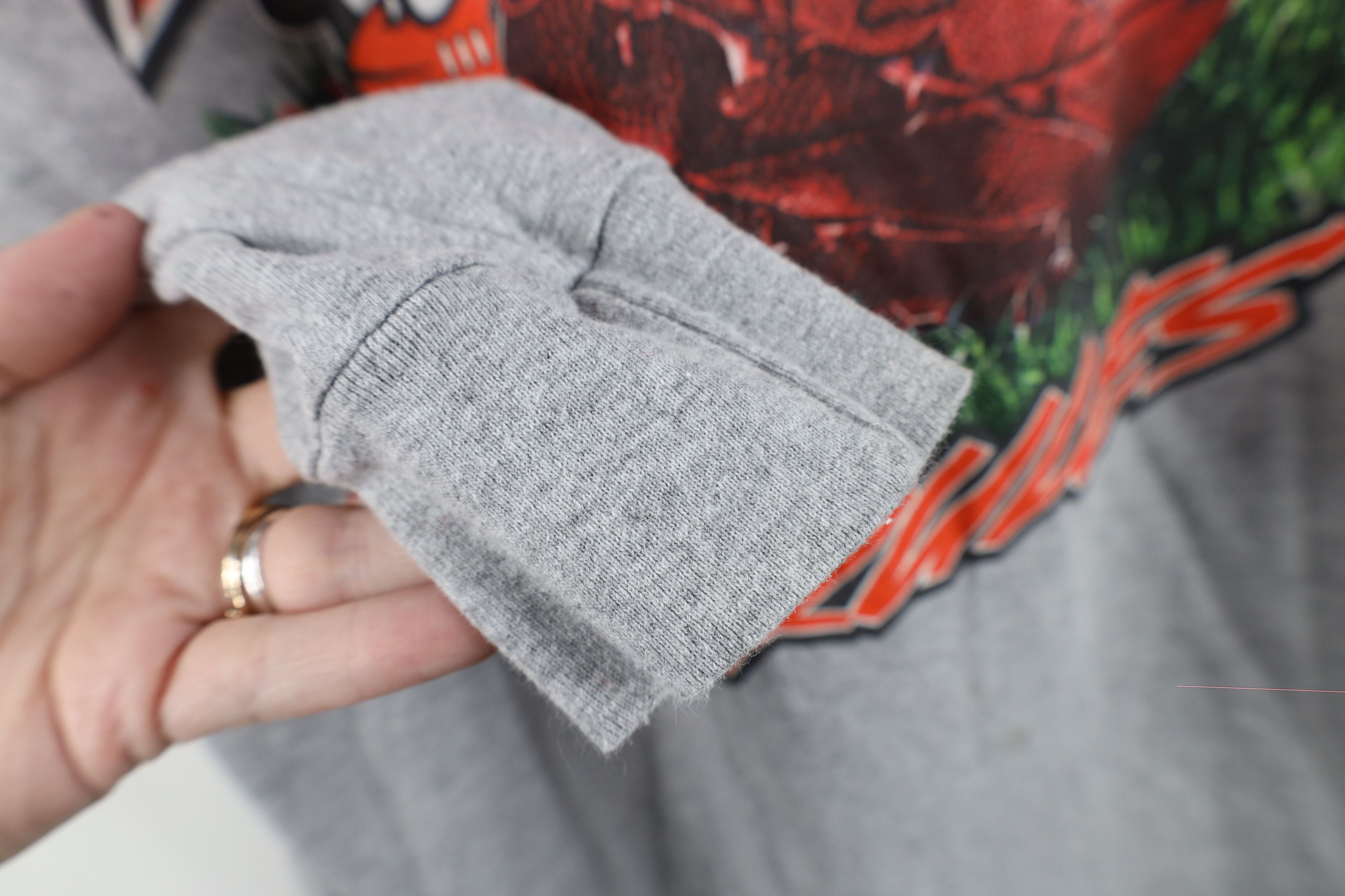 Puma × Vintage Vintage 90s Puma Browns Football Long Sleeve T-Shirt Gray Size US L / EU 52-54 / 3 - 8 Thumbnail