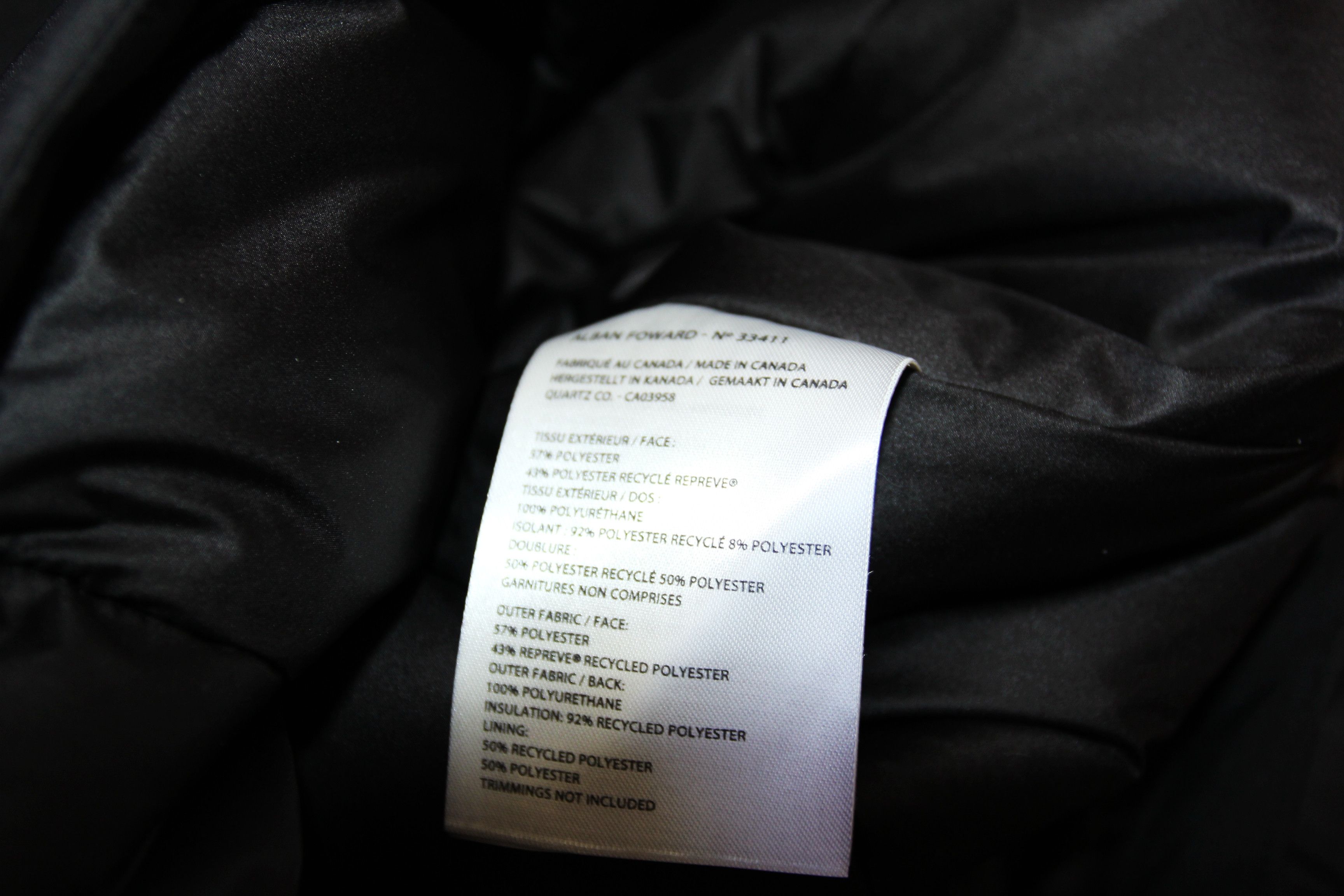 Other BNWT AW23 QUARTZ.CO ALBAN FORWARD INSULATED COAT BLACK S Size US S / EU 44-46 / 1 - 9 Thumbnail