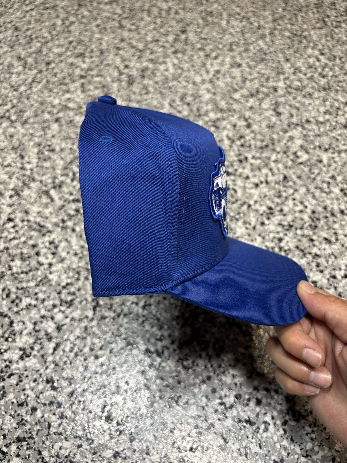 Billy Hill 2021 Billy Hill Blue “Parts, S&S” Patched Truckers Hat OSFM Size ONE SIZE - 4 Thumbnail