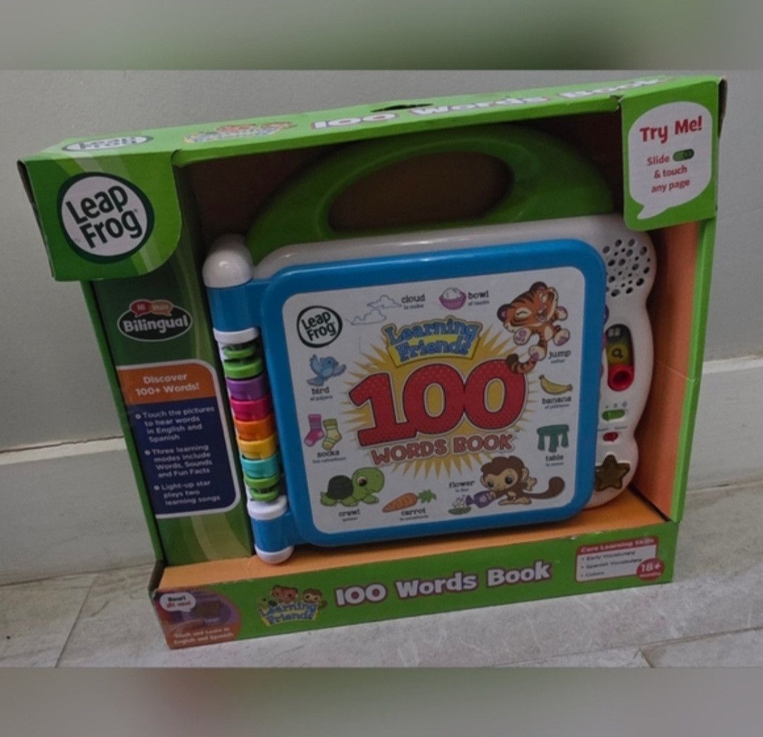 Other New LeapFrog Learning Friends 100 Words Book, Green Size ONE SIZE - 1 Thumbnail