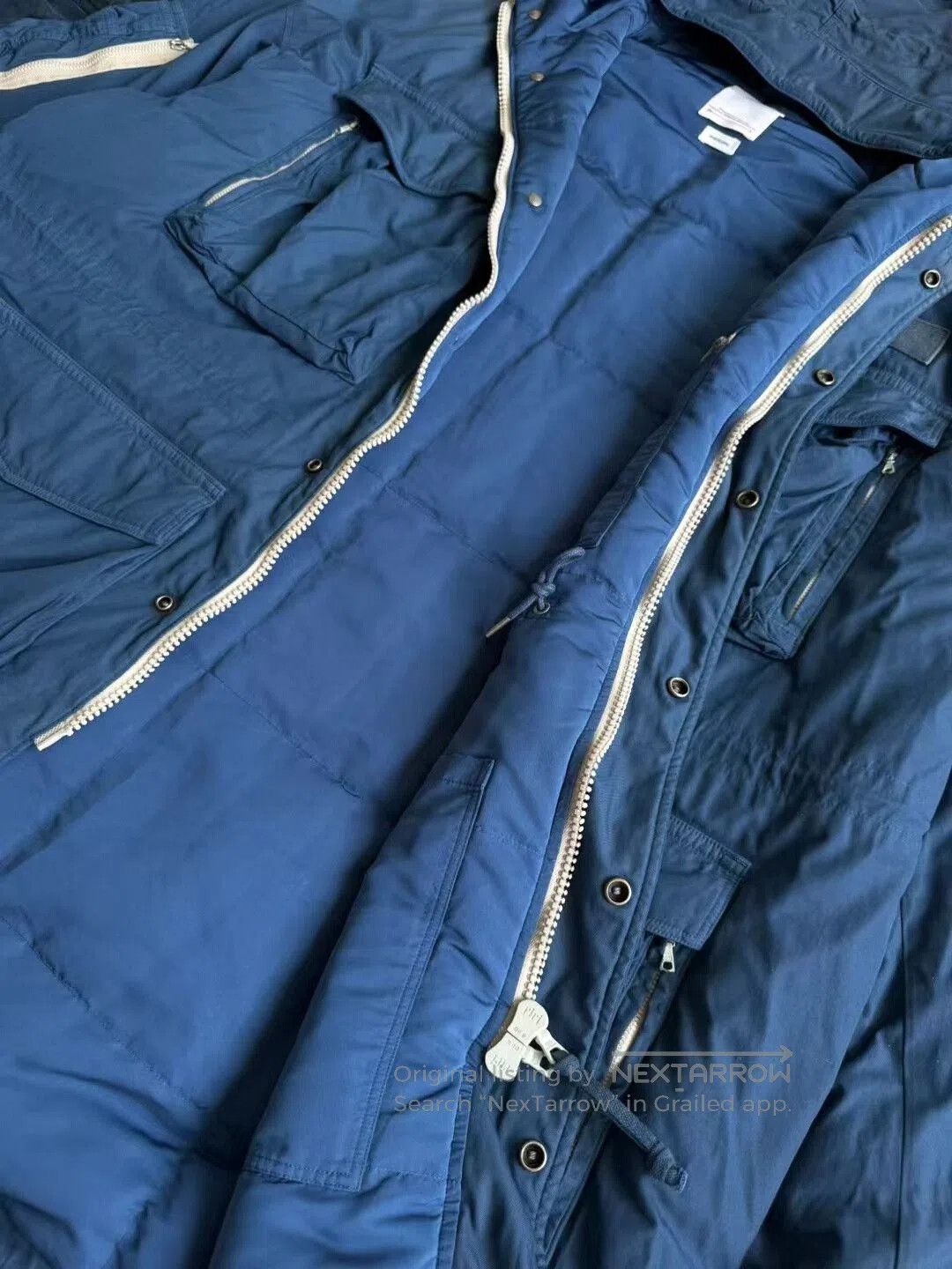 Visvim visvim krupa field down jacket in blue. Size US L / EU 52-54 / 3 - 8 Thumbnail
