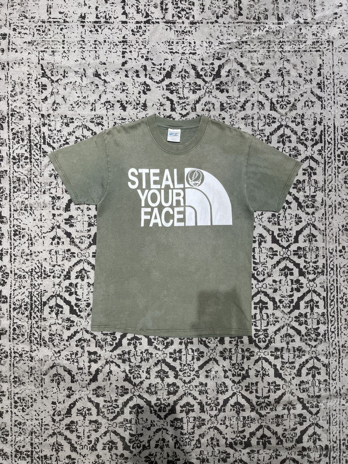 Band Tees Grateful Dead “Steal Your Face” The North Face Parody Size US M / EU 48-50 / 2 - 2 Thumbnail