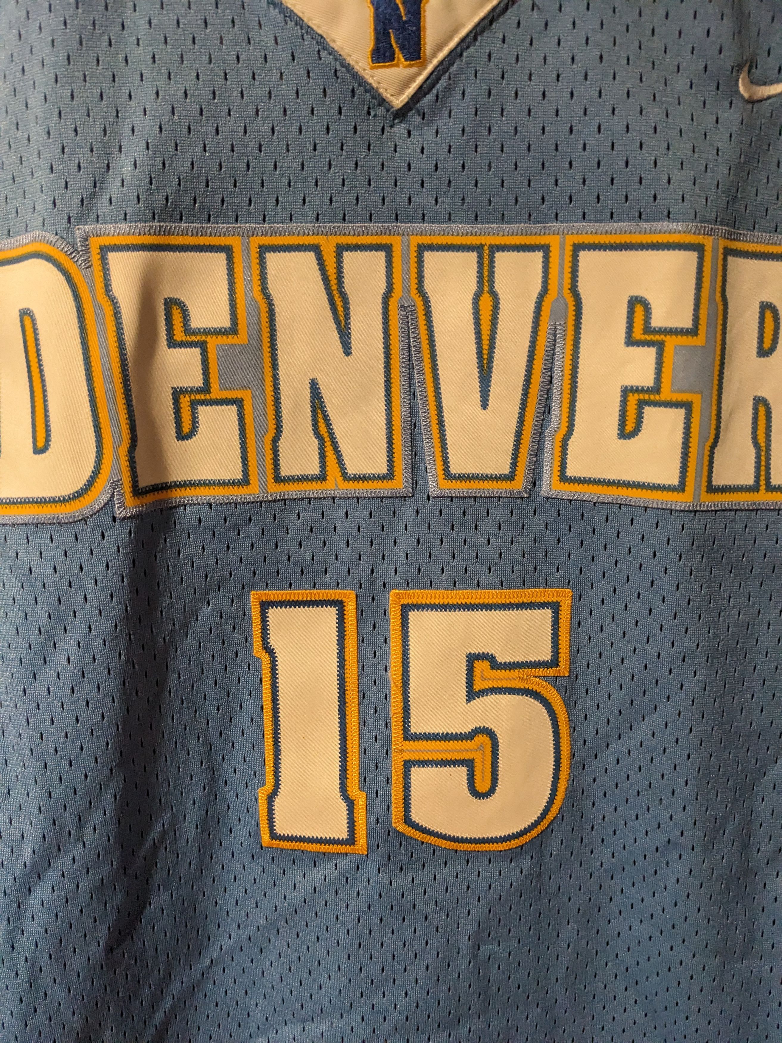 Nike × Vintage Vintage Y2k Denver Nuggets Anthony Nike Basketball Jersey Size US XL / EU 56 / 4 - 2 Thumbnail