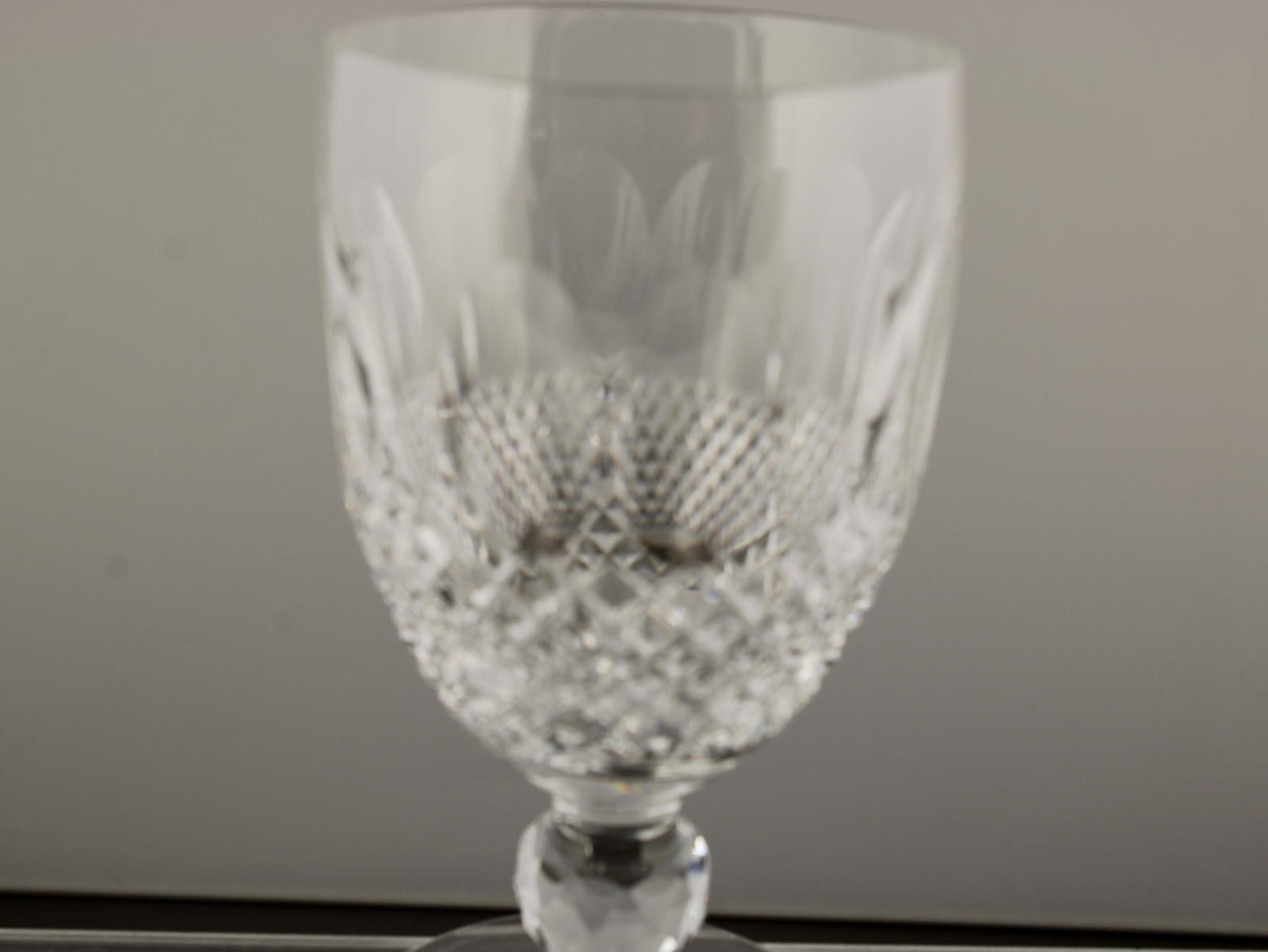 Other Waterford Crystal Colleen Cut Wine Glass 4 3/4" Size ONE SIZE - 2 Thumbnail