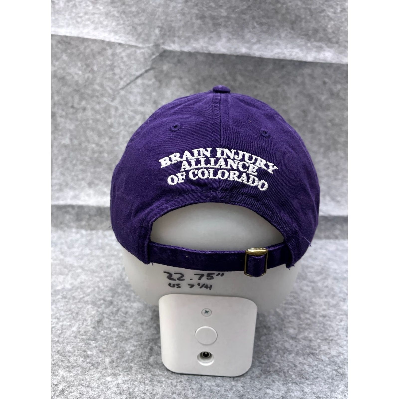 Vintage Cap America Golf Hat Cap Adjustable Purple Cotton Fundraiser - One Size Unisex Adults - Twill Beanie/Cap for Casual Wear & Logo Theme Size ONE SIZE - 6 Thumbnail