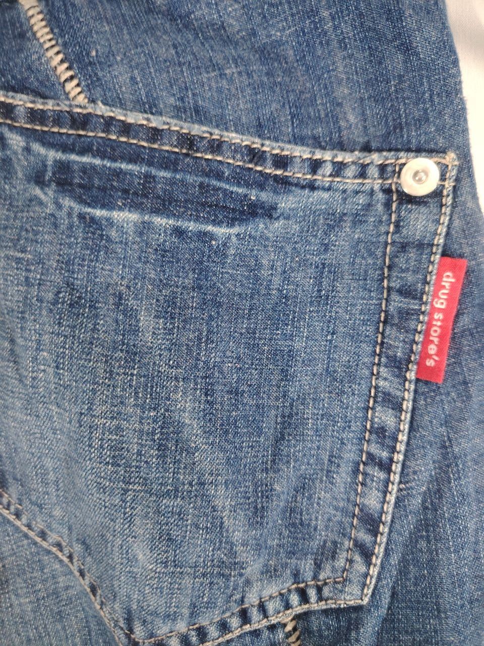 Japanese Brand Vintage Drug Store’s 3D Engineered Twisted Seam Denim Size 34" / US 12 / IT 48 - 5 Thumbnail