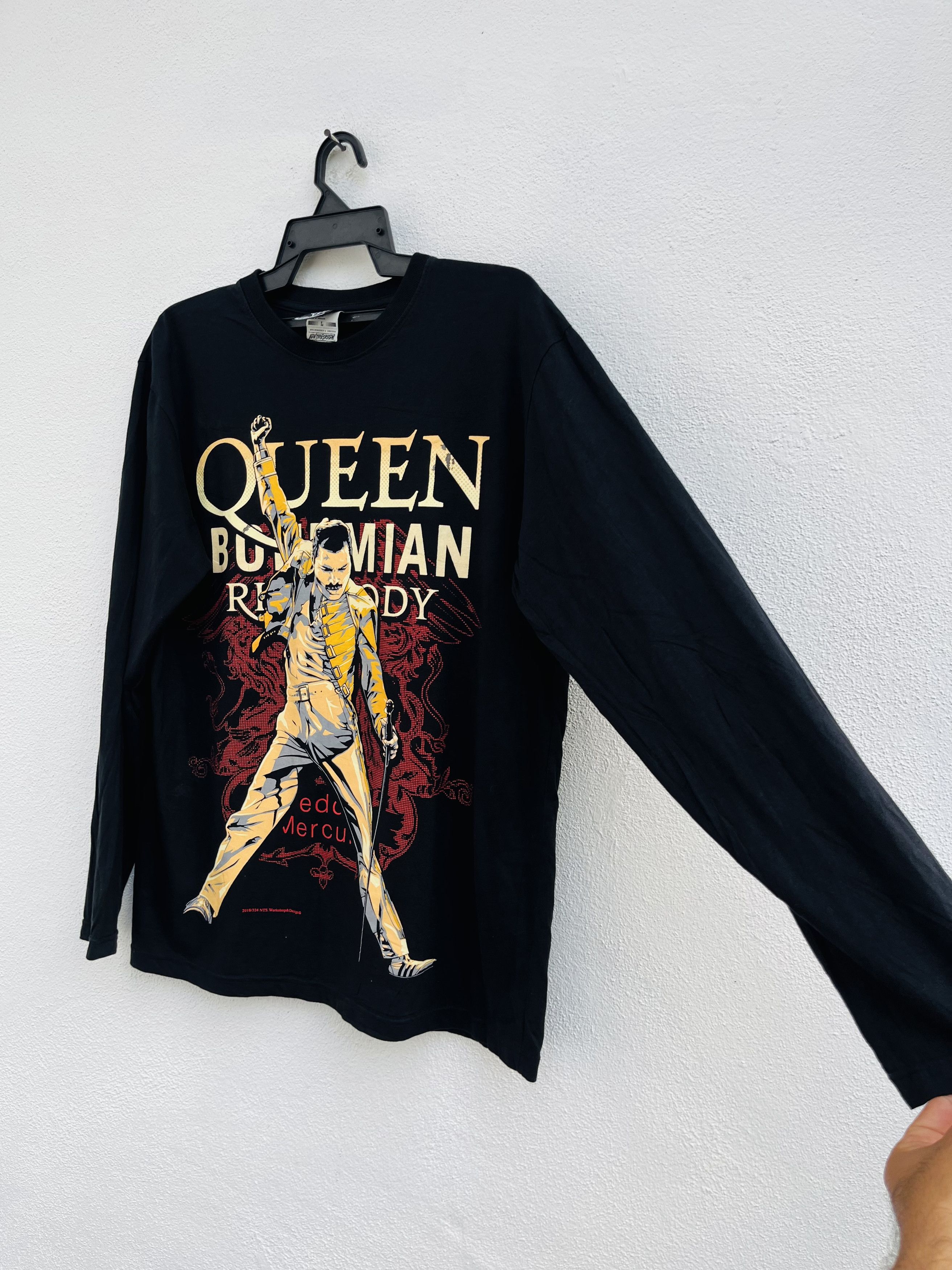 Band Tees × Japanese Brand New Type System Queen Band Music Shirt Size US L / EU 52-54 / 3 - 4 Thumbnail