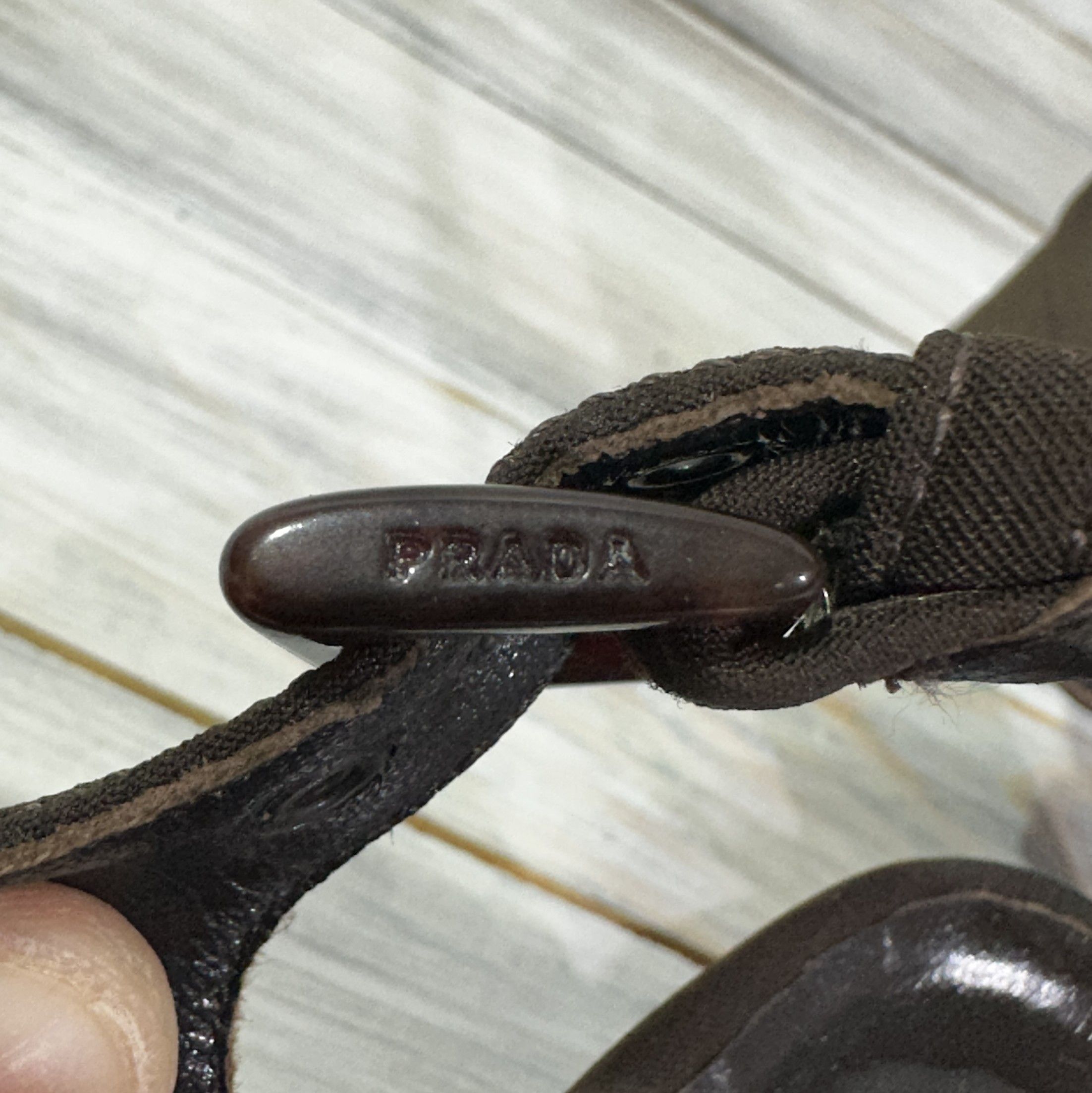 Prada PRADA Milano Made In Italy Heels Sandals Brown LuxuryBrand Size US 8.5 / IT 38.5 - 25 Thumbnail