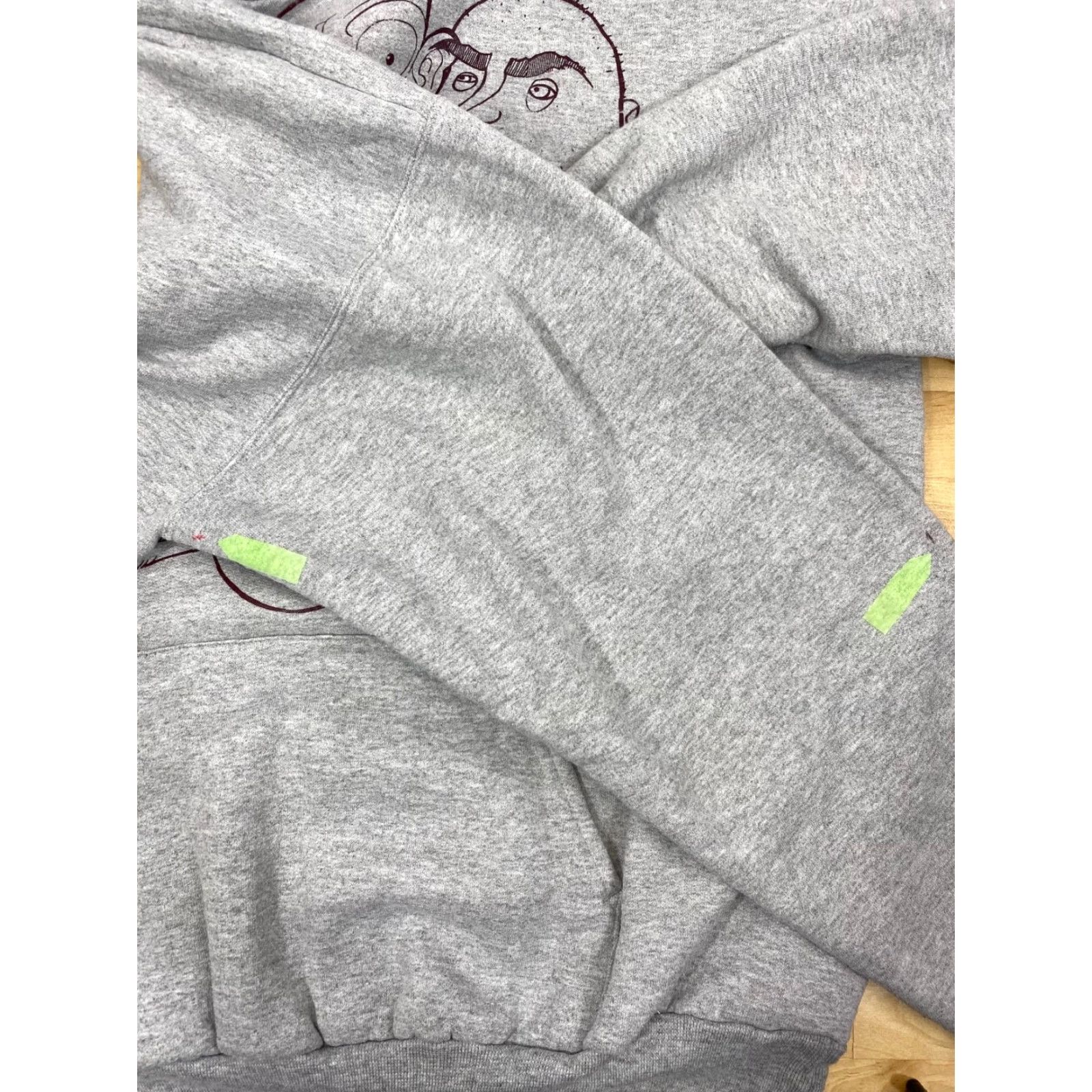 Disney VINTAGE Disneyland Gray Hoodie Unisex Adults M Disney Graphic Print Hooded Pullover Drawstring 1701 First Hand Mens Womens Boys Girls Size US M / EU 48-50 / 2 - 5 Thumbnail
