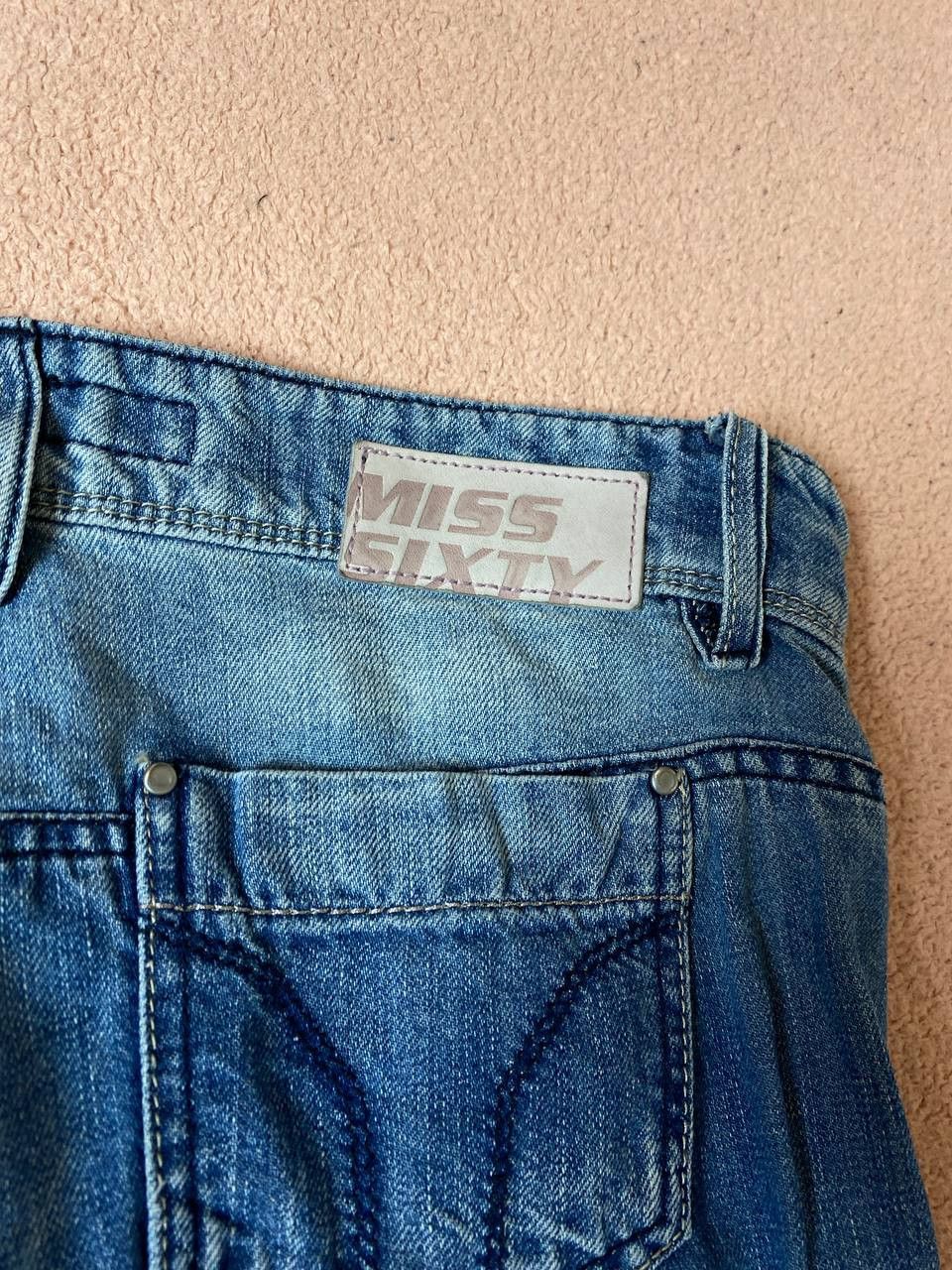 Miss Sixty × Vintage Vintage Y2K Miss Sixty Flared Denim Jeans Streetwear 90s Size 25" / US 0 / IT 36 - 8 Thumbnail