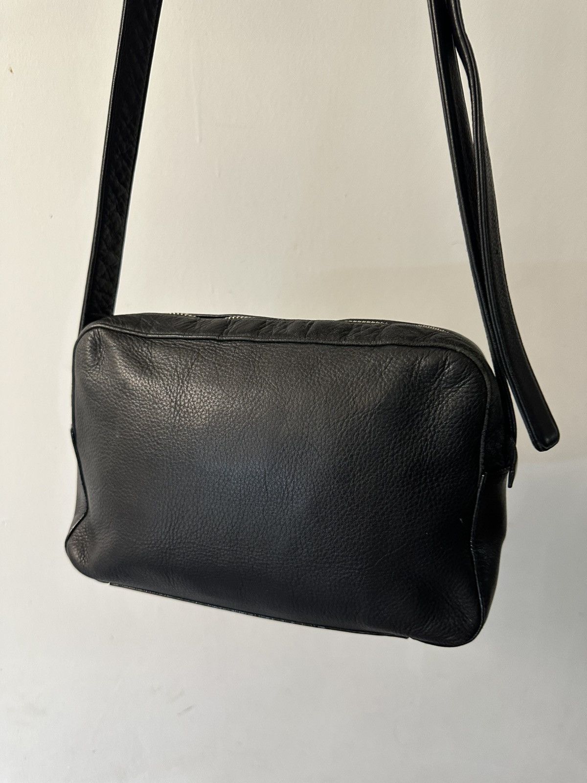 Issey Miyake 1990 Issey Miyake IM Product Leather Sling Bag Size ONE SIZE - 22 Thumbnail