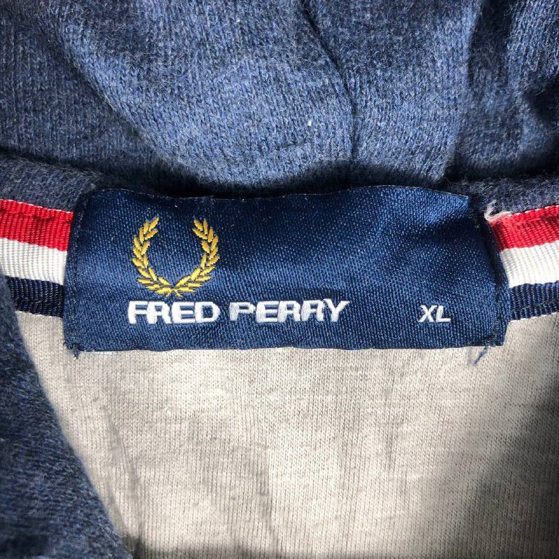 Fred Perry Vintage "Fred Perry" Men Hoodie Sweatshirt Size US XL / EU 56 / 4 - 9 Thumbnail