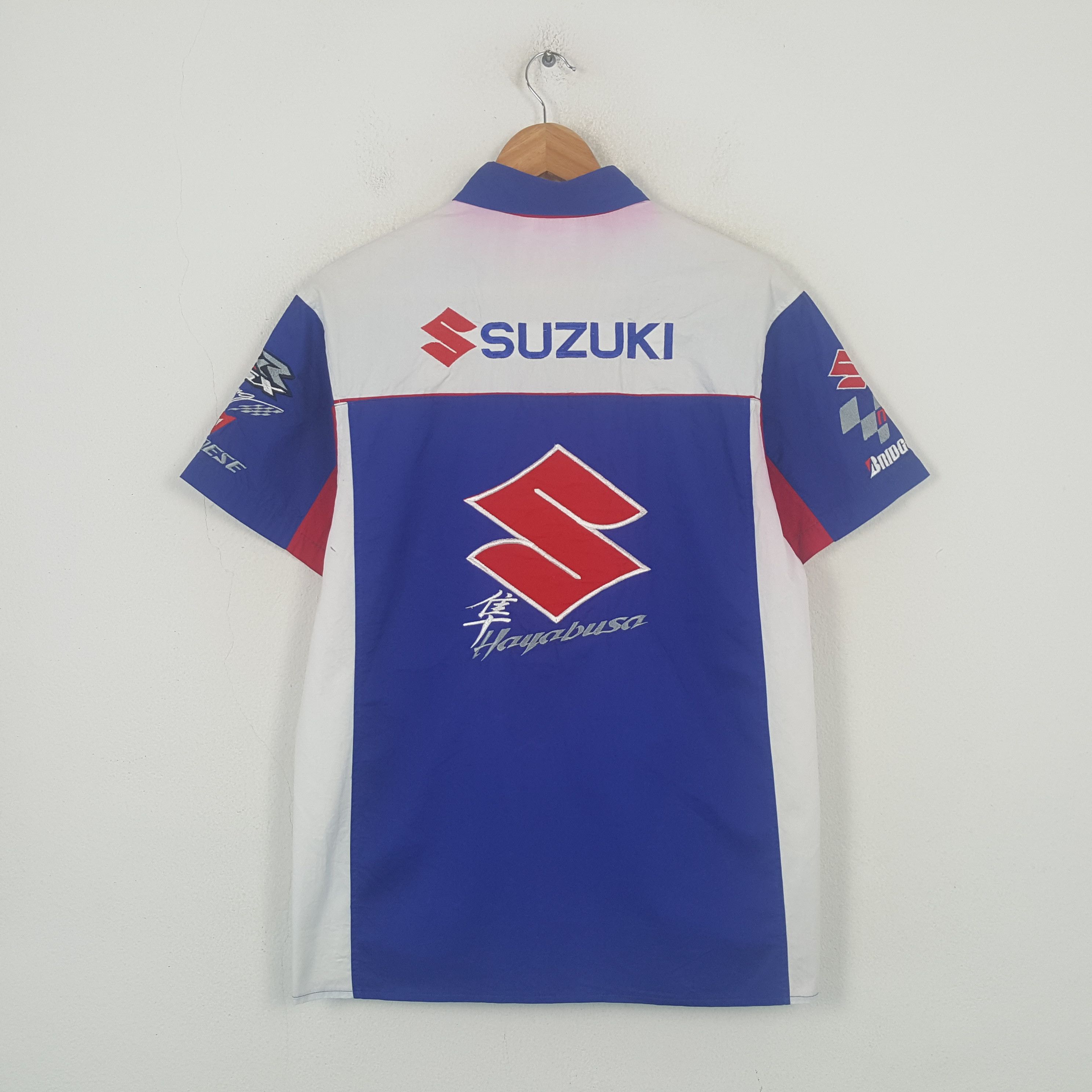 Japanese Brand Vintage Suzuki Japanese Racing Team Shirt C294N67 Size US M / EU 48-50 / 2 - 1 Thumbnail