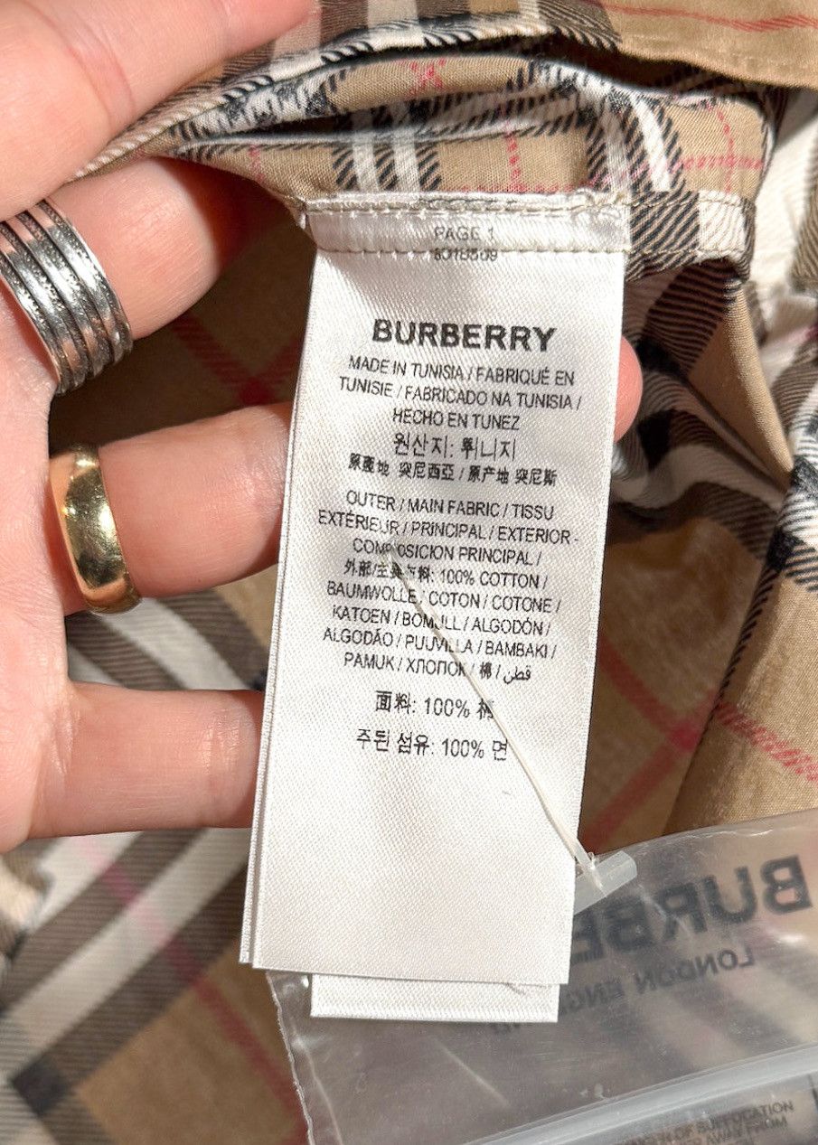 Burberry Burberry Nova Check Patchwork Buttoned Shirt Size US S / EU 44-46 / 1 - 9 Thumbnail