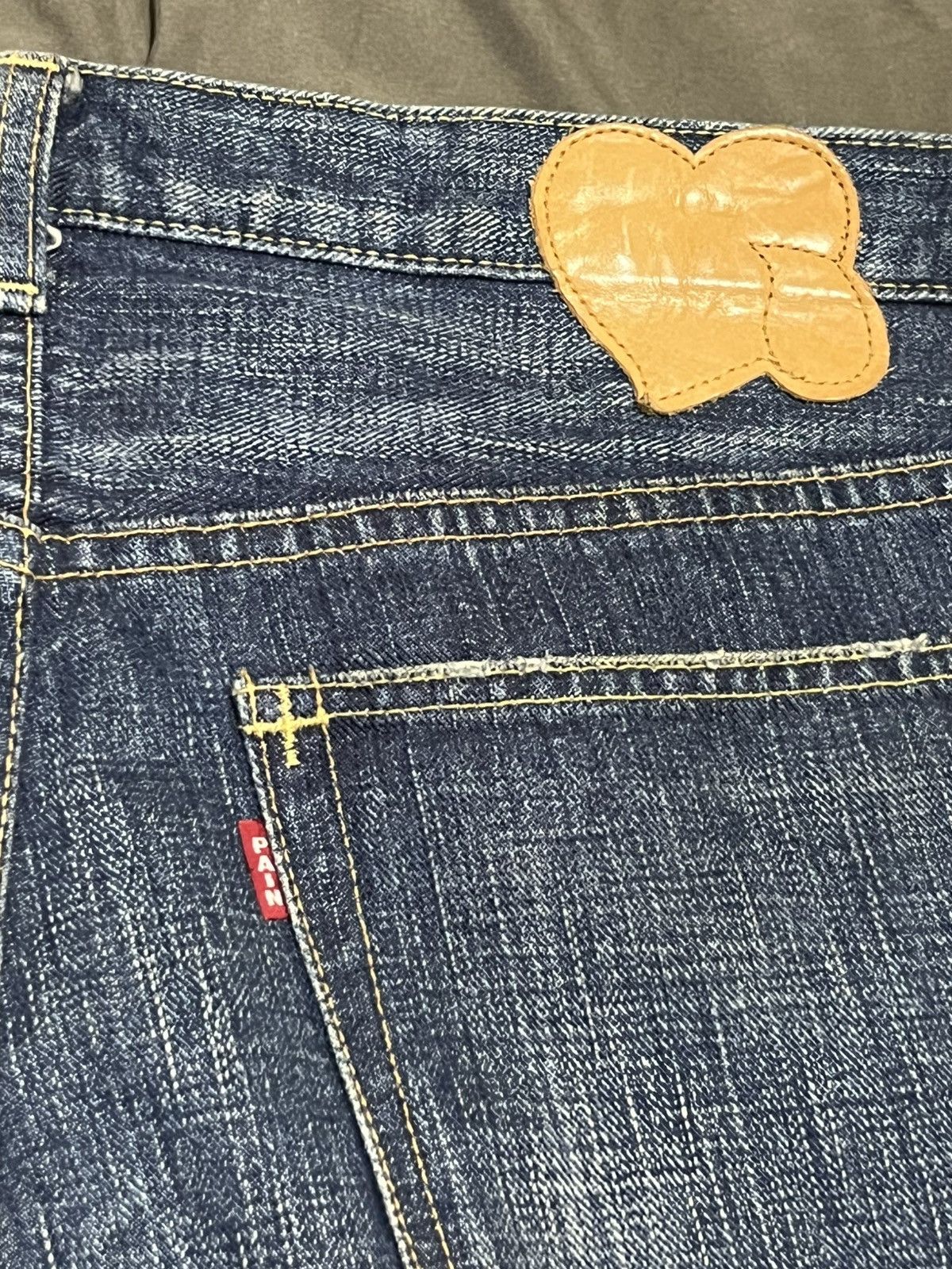 Number (N)ine Number (N)ine AW04 “Give Peace A Chance” Denim Size US 30 / EU 46 - 8 Thumbnail
