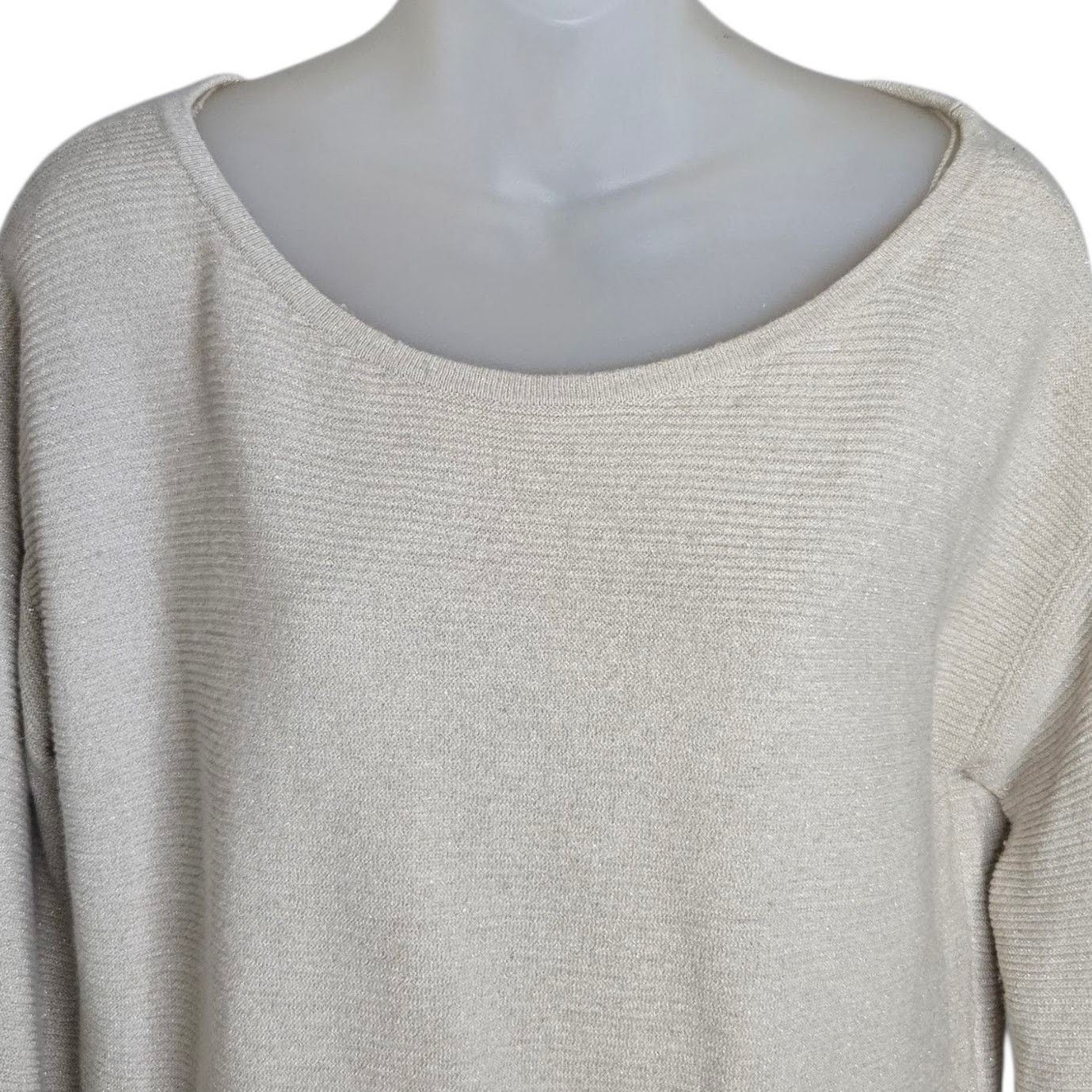 White House Black Market White House Black Market Womens Scoop Neck Sweater XS Size XS / US 0-2 / IT 36-38 - 2 Thumbnail