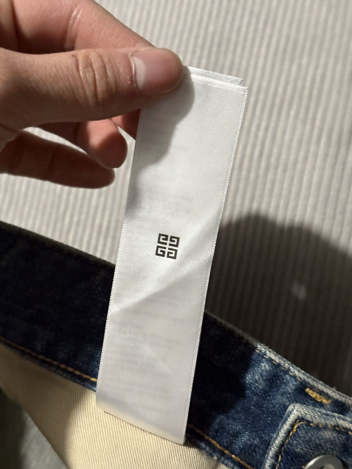 Givenchy 31 FW22 Givenchy Matthew Williams Moleskin Distressed Jeans Size US 31 - 10 Thumbnail