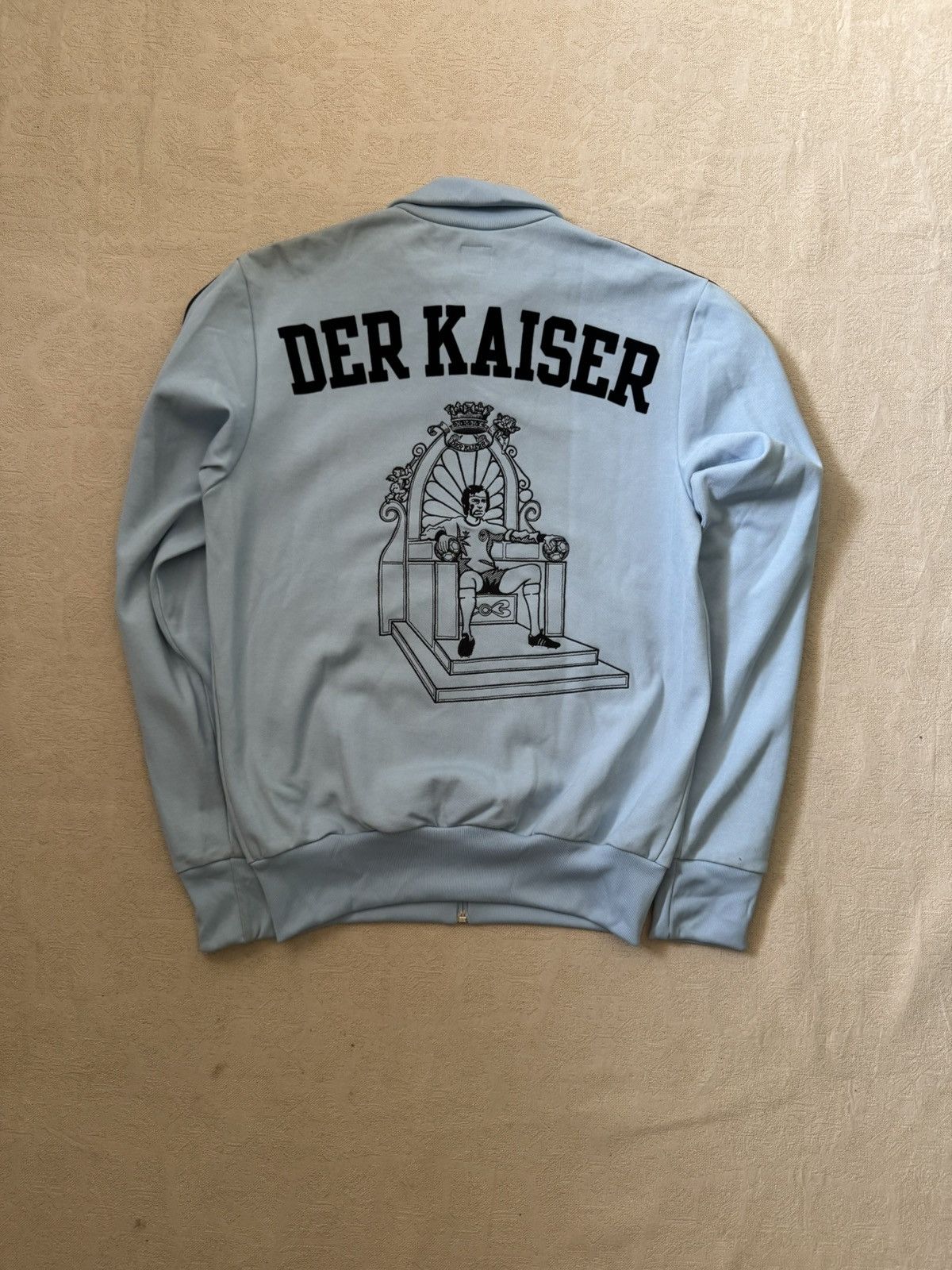 Adidas Vintage Adidas Der Kaiser Franz Beckenbauer Track Jacket Size US S / EU 44-46 / 1 - 1 Thumbnail