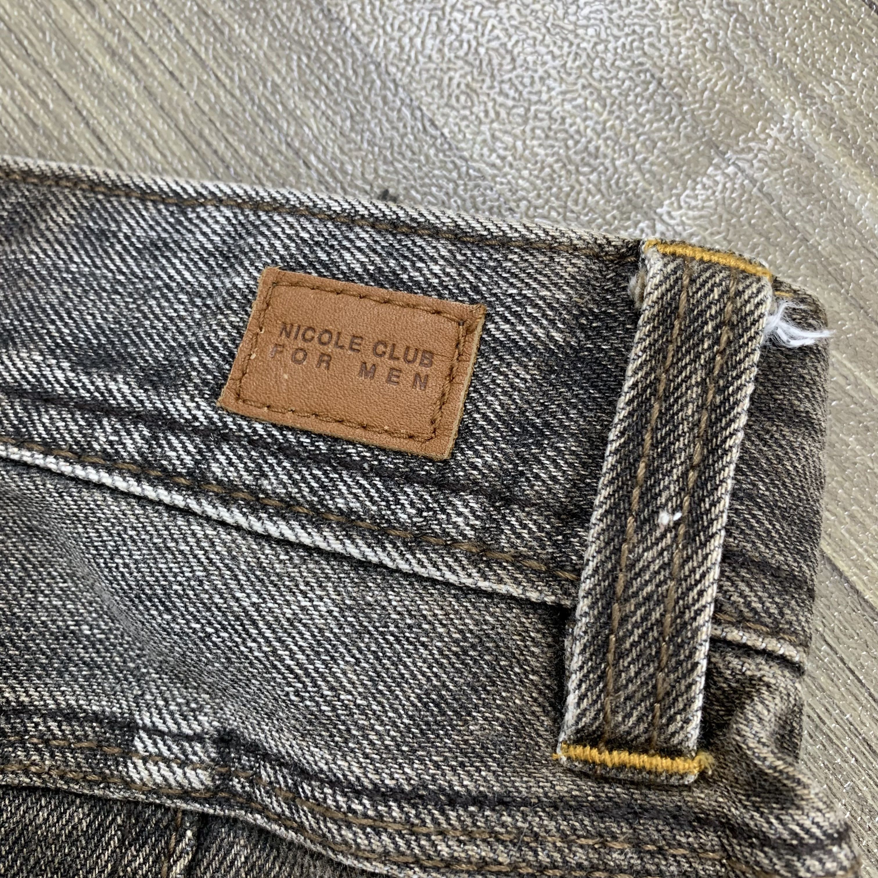 If Six Was Nine × Japanese Brand × Le Grande Bleu (L.G.B.) 2000’s Nicole CFM Clawmark Denim Pants Size US 32 / EU 48 - 13 Thumbnail