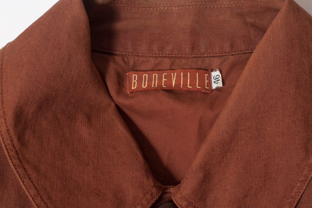 Boneville Boneville Vintage 80s Rare Linen Cotton Jacket Size US M / EU 48-50 / 2 - 4 Thumbnail