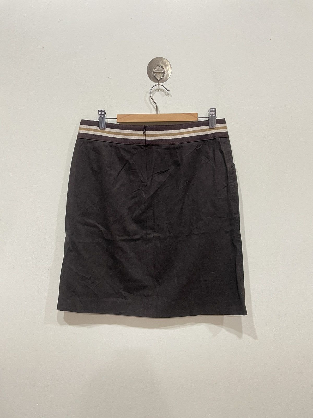 Max Mara ‘S MaxMara Belted Mini Skirt Size 31" - 2 Thumbnail