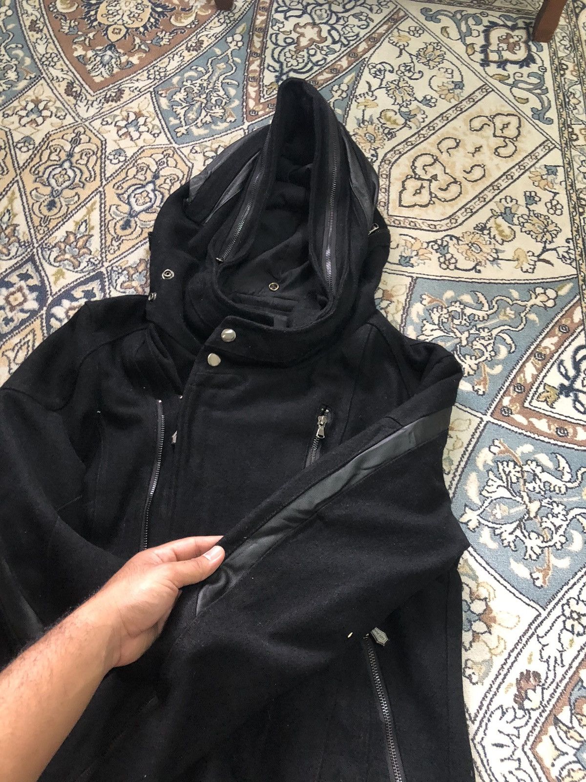 If Six Was Nine Rare❗️Jackrose Luv Maison Bondage Punk Wool Bono Jacket Size US M / EU 48-50 / 2 - 11 Thumbnail