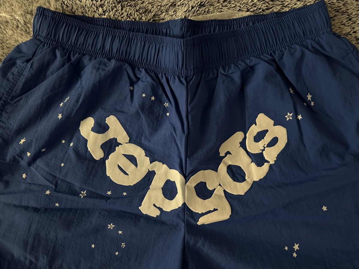 Sp5der Blue OG Web V2 Double Layer Short Size US 34 / EU 50 - 5 Thumbnail