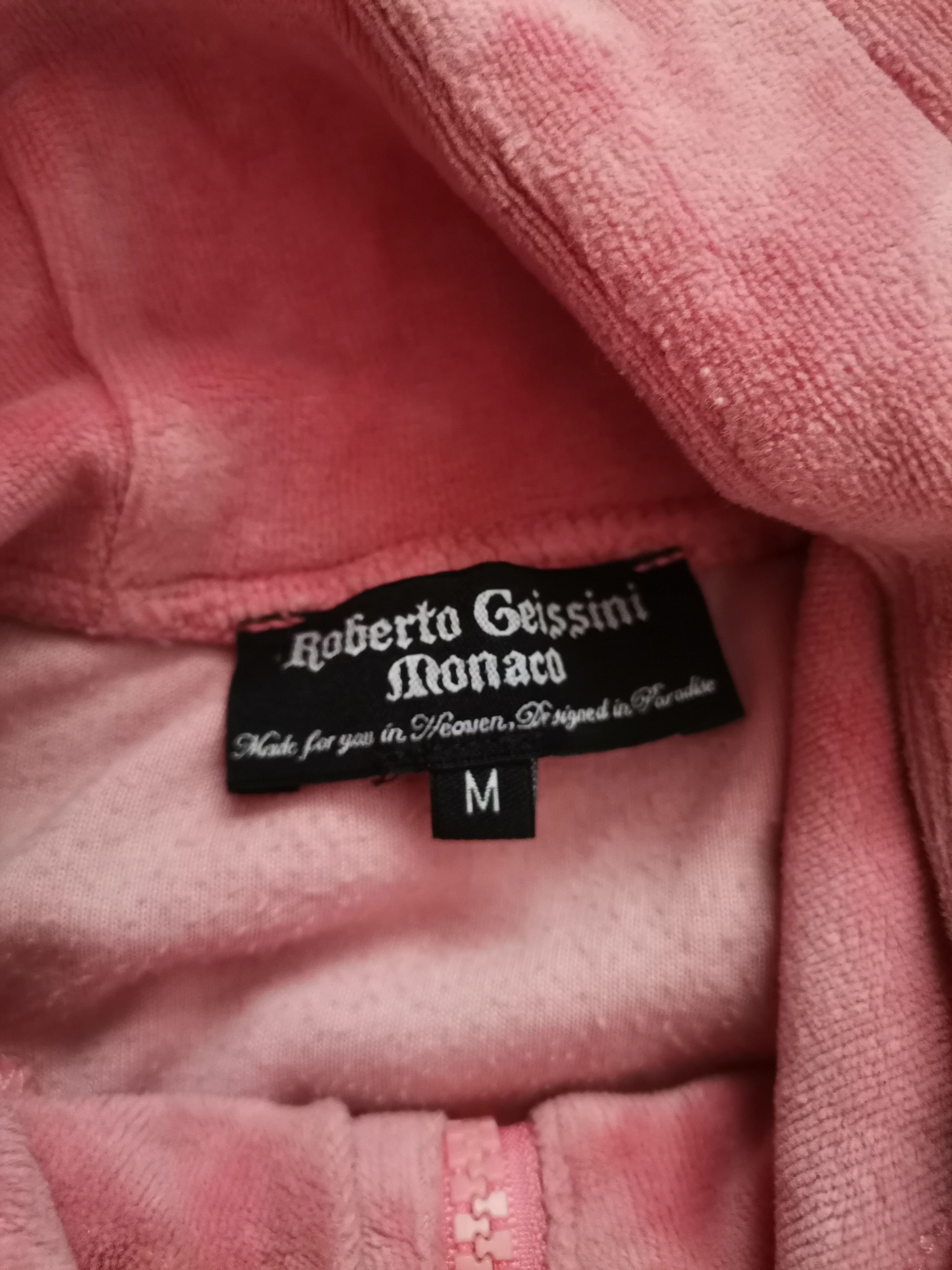 Affliction Roberto Geissini Women's Zip Up Velvet Hoodie Size M / US 6-8 / IT 42-44 - 3 Thumbnail
