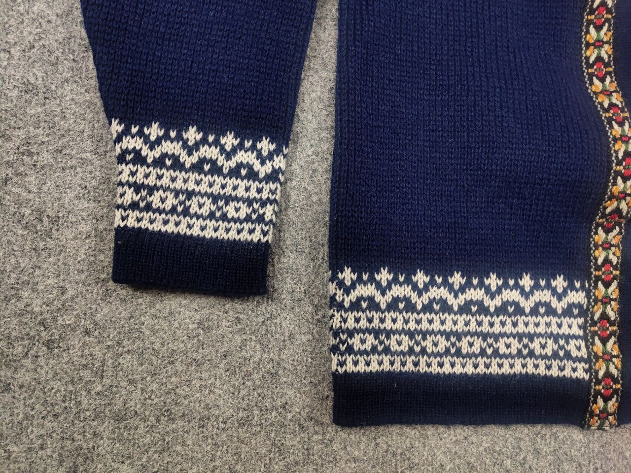 Dale Of Norway Vintage 90's Norlender Wool Pattern Knit Cardigan sweater Size US M / EU 48-50 / 2 - 5 Thumbnail