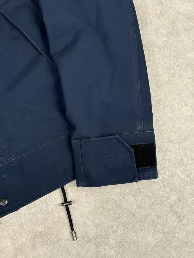 Gucci AW2014 Gucci Navy Nylon Hidden Hood Windbreaker Jacket Size US M / EU 48-50 / 2 - 8 Thumbnail