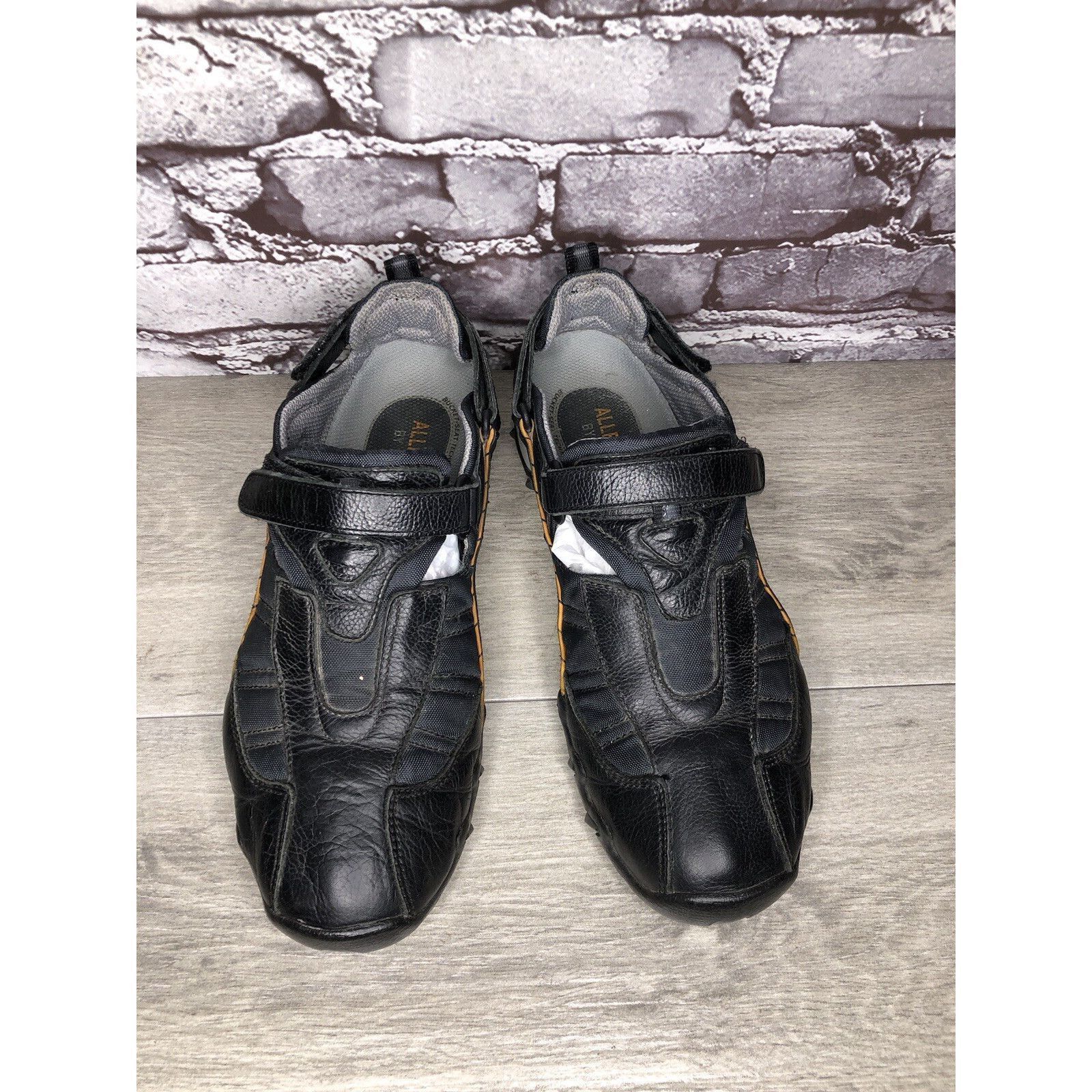 Mephisto Allrounder Mephisto Black Leather Mesh Comfort Sneakers Shoe Size US 8 / EU 41 - 1 Thumbnail